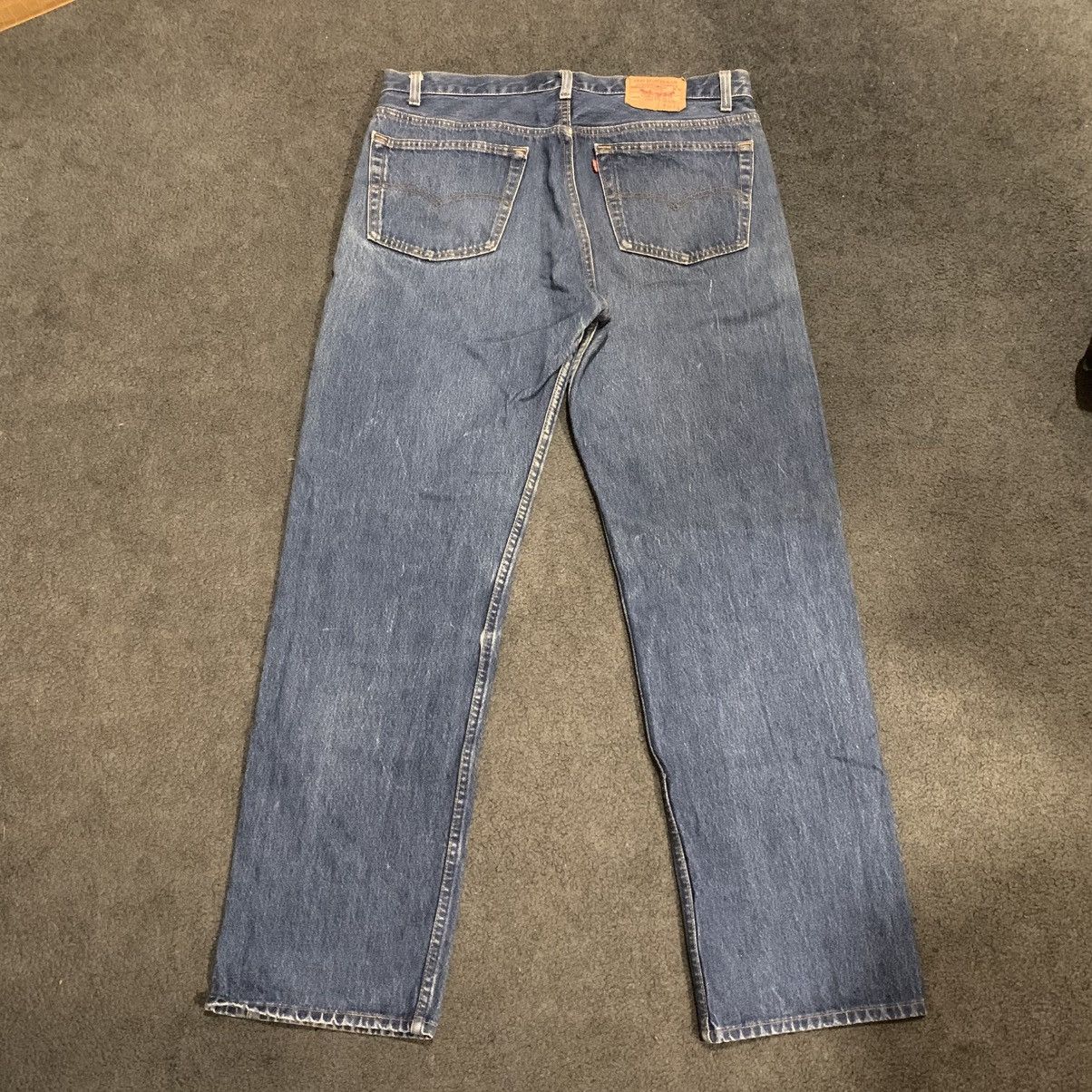 Levi's VINTAGE DATED 1990 LEVI'S 501 JEANS Size US 38 / EU 54 - 2 Thumbnail