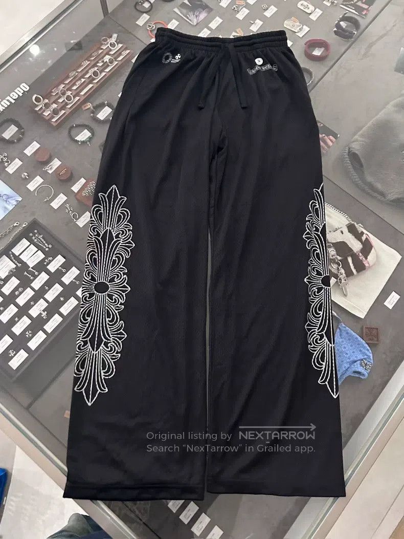 Chrome Hearts CHROME HEARTS Size S Black Vine Sanskrit Mesh Ice Hockey Pa Size US 30 / EU 46 - 2 Thumbnail