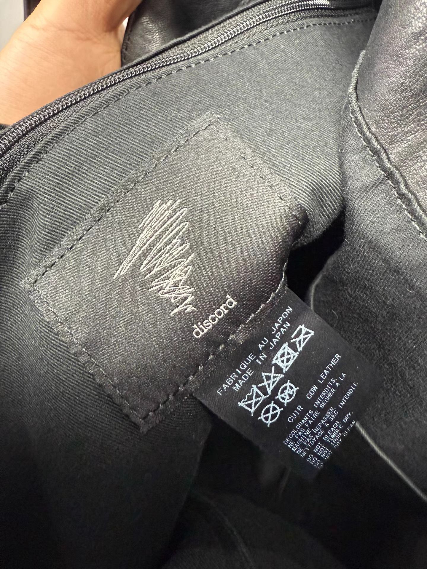 Yohji Yamamoto Yohji Yamamoto Discord Gold Frame Leather Bag K20 Size ONE SIZE - 7 Thumbnail