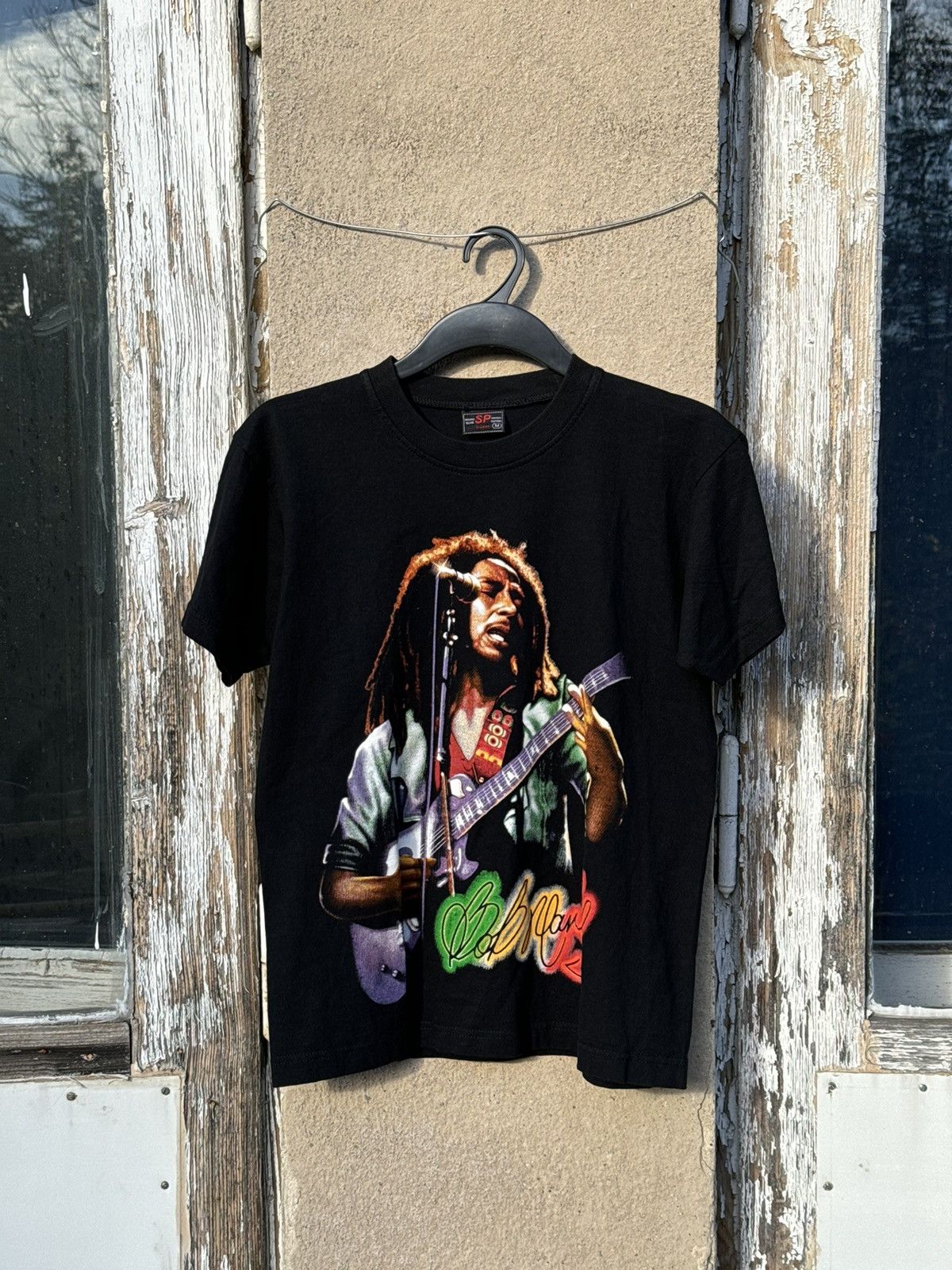 Band Tees × Bob Marley × Vintage Vintage Bob Marley Tshirt Size US M / EU 48-50 / 2 - 1 Thumbnail