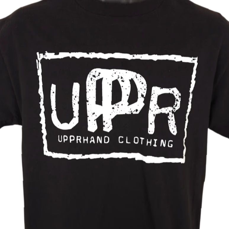 Vintage Uppr Hand Clothing Shirt Mens Size Medium Black Streetwear Size US M / EU 48-50 / 2 - 2 Thumbnail