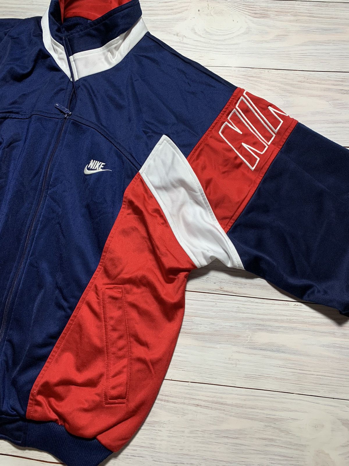 Nike × Vintage Nike vintage zip casual 90’s style Size US M / EU 48-50 / 2 - 5 Thumbnail
