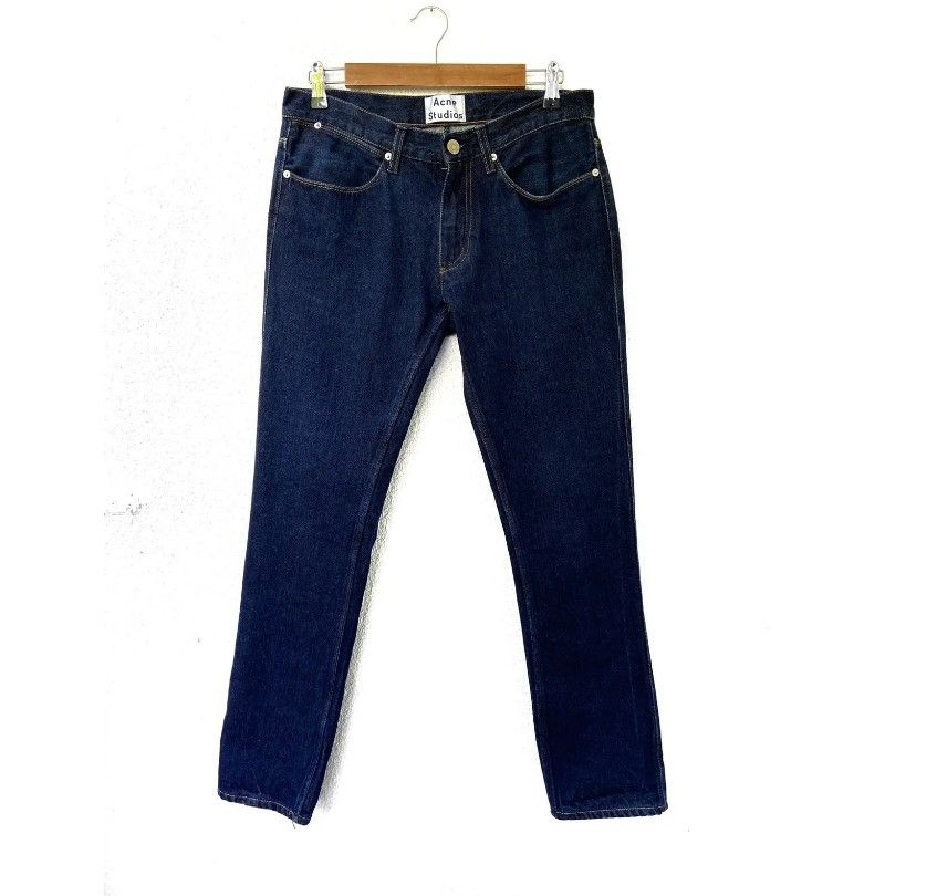 Acne Studios Acne studios MAX RAW Indigo denim jeans Size US 32 / EU 48 - 1 Thumbnail