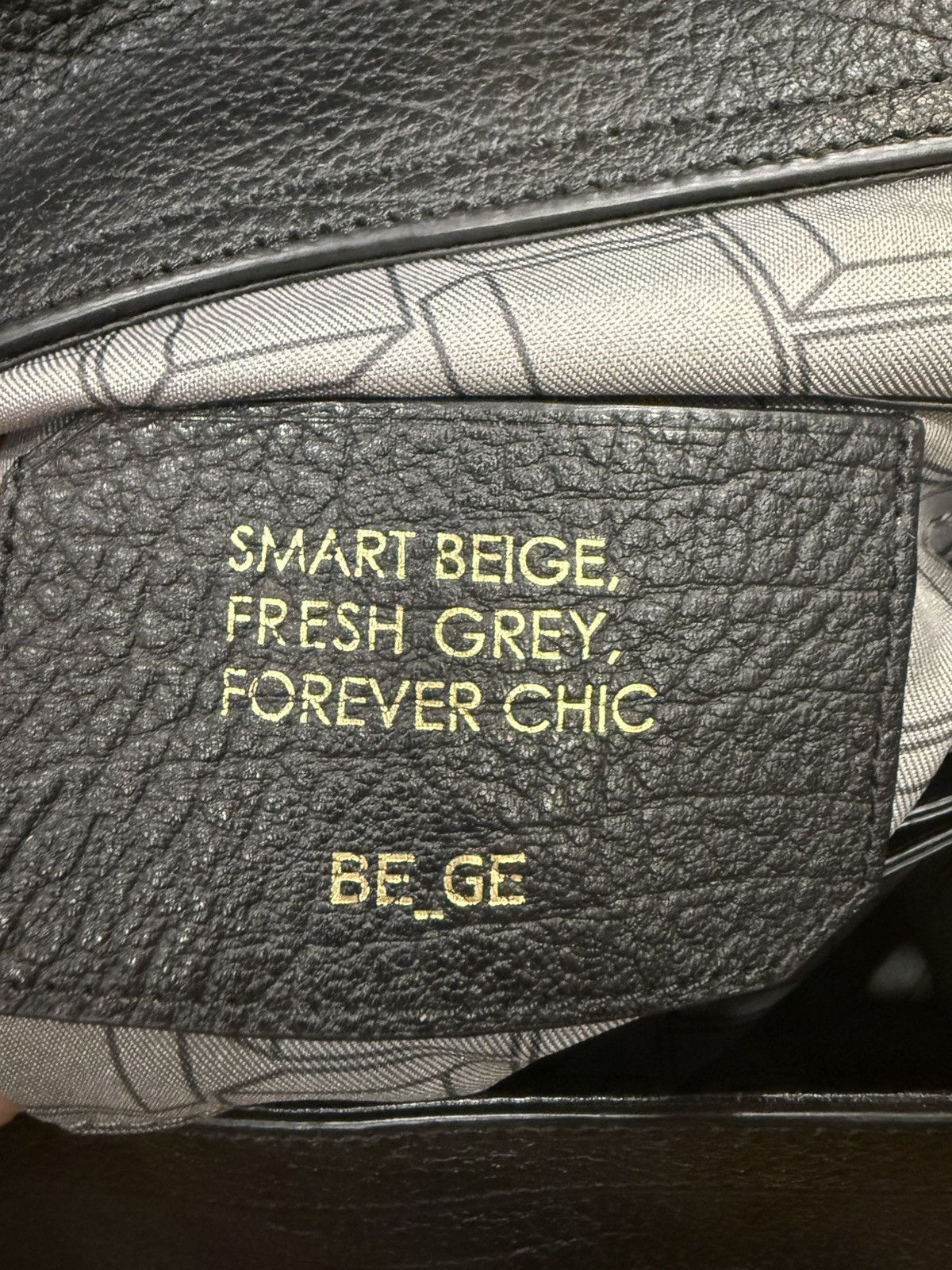 Leather BEGE Leather Bag Size ONE SIZE - 10 Thumbnail