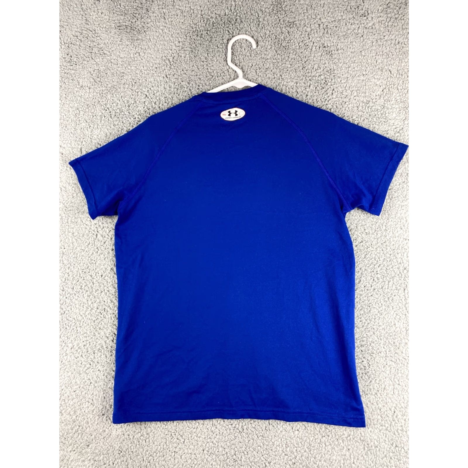 Under Armour Under Armour UA Men's Short Sleeve Loose Fit Heat Gear T Shirt Size S Blue/37-34 Size US S / EU 44-46 / 1 - 6 Thumbnail