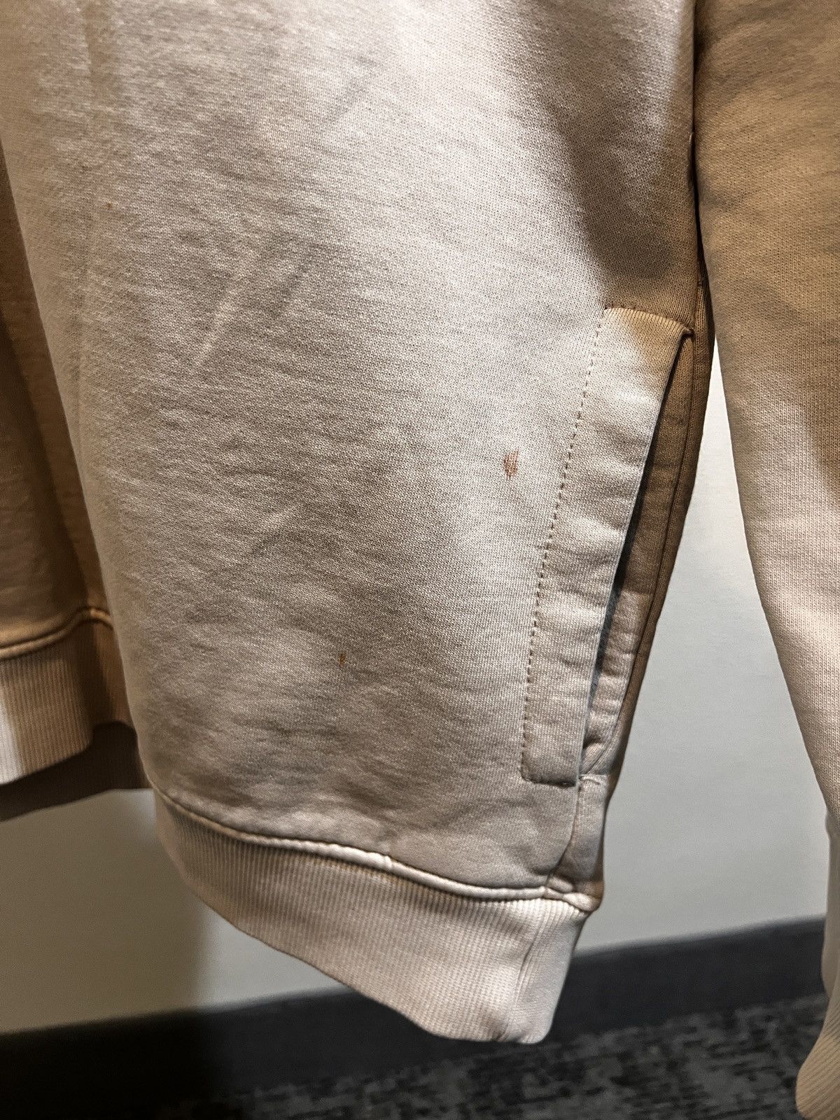 Cuts Cuts Pullover Hoodie – Stone Beige (L) Size US L / EU 52-54 / 3 - 3 Thumbnail
