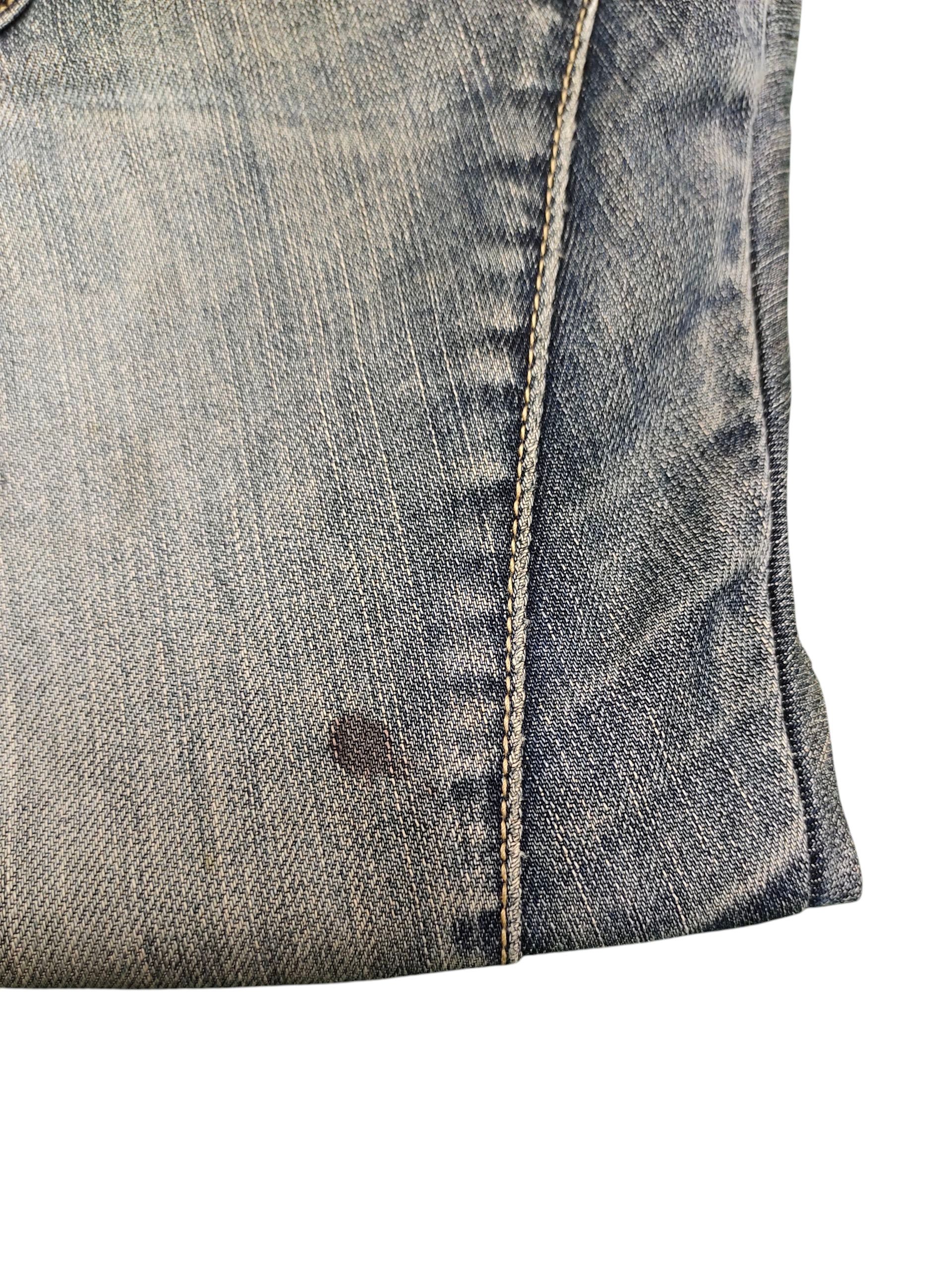 PPFM Ppfm Multi Zipper Pocket Distress Denim Jeans Grunge Punk Size US 32 / EU 48 - 11 Thumbnail