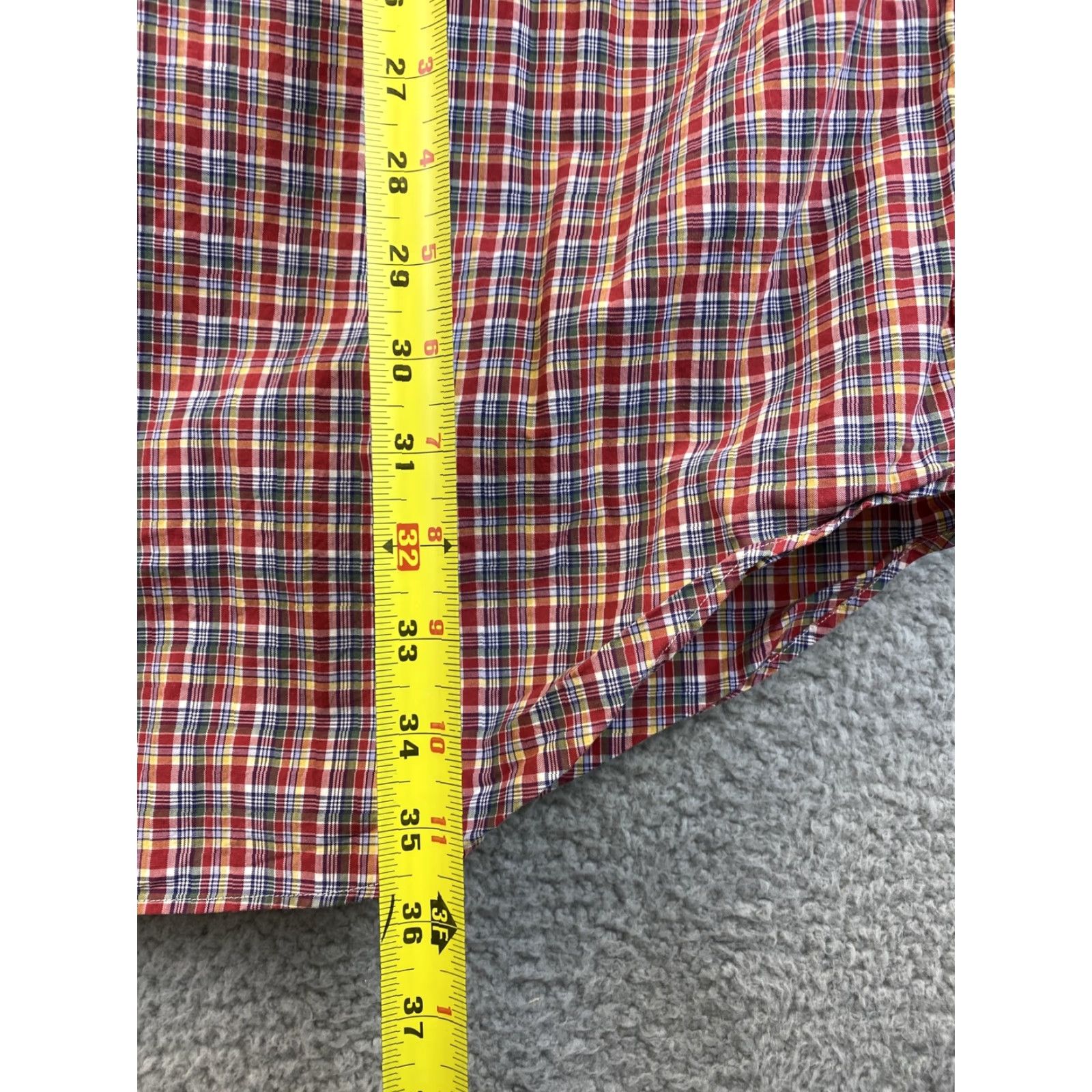 Ralph Lauren VTG Ralph Lauren Button-Up Shirt Multicolor Plaid Men 2XL /24-46 Autumn Casual Classic Fit Long Sleeve Mens Size US XXL / EU 58 / 5 - 7 Thumbnail