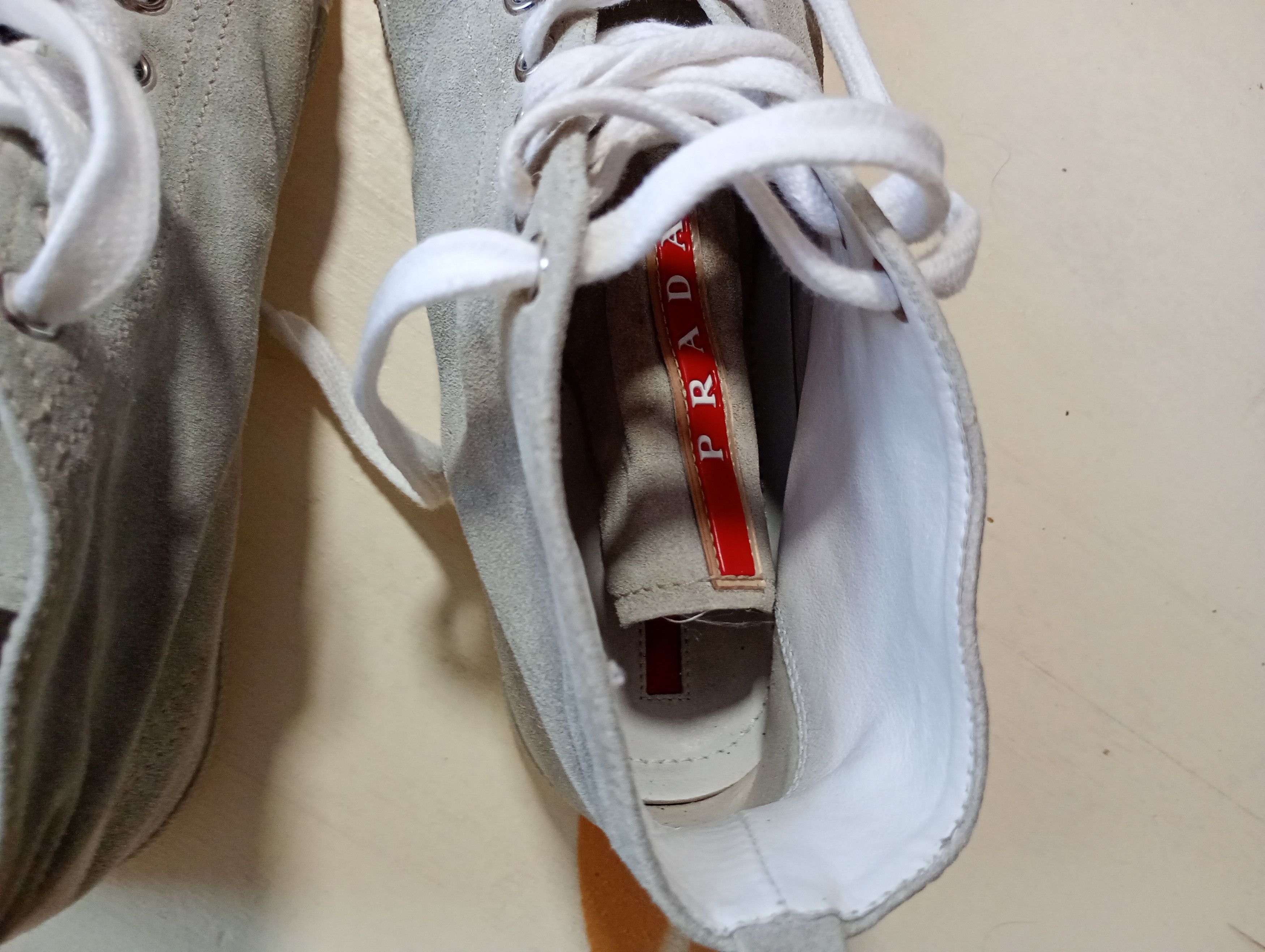 Prada Prada Suede Trainers size 37 Size US 7 / IT 37 - 14 Thumbnail