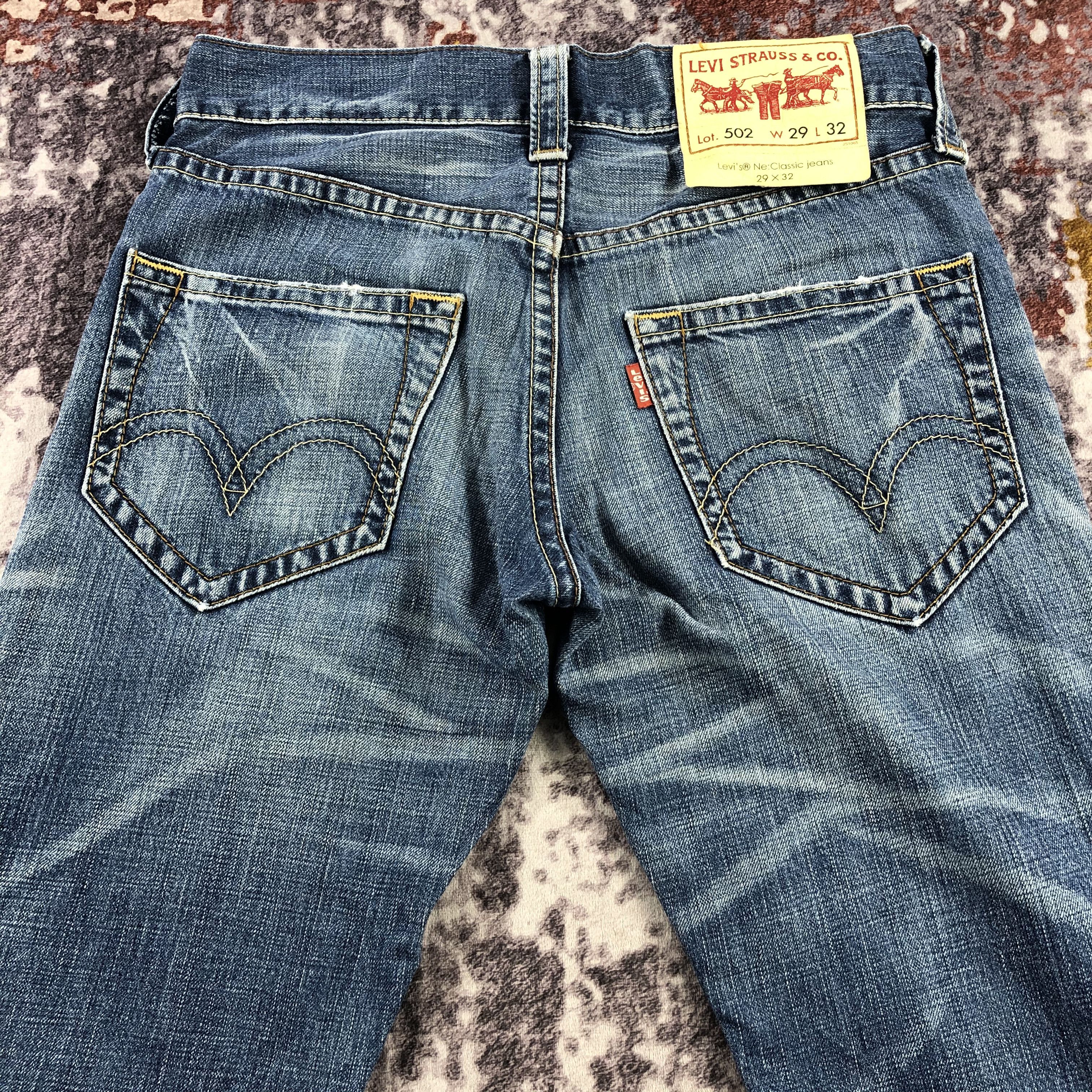 Levi's × Vintage Vintage Blue Wash Levis 502 Jeans-JM2699 Size US 31 - 5 Thumbnail