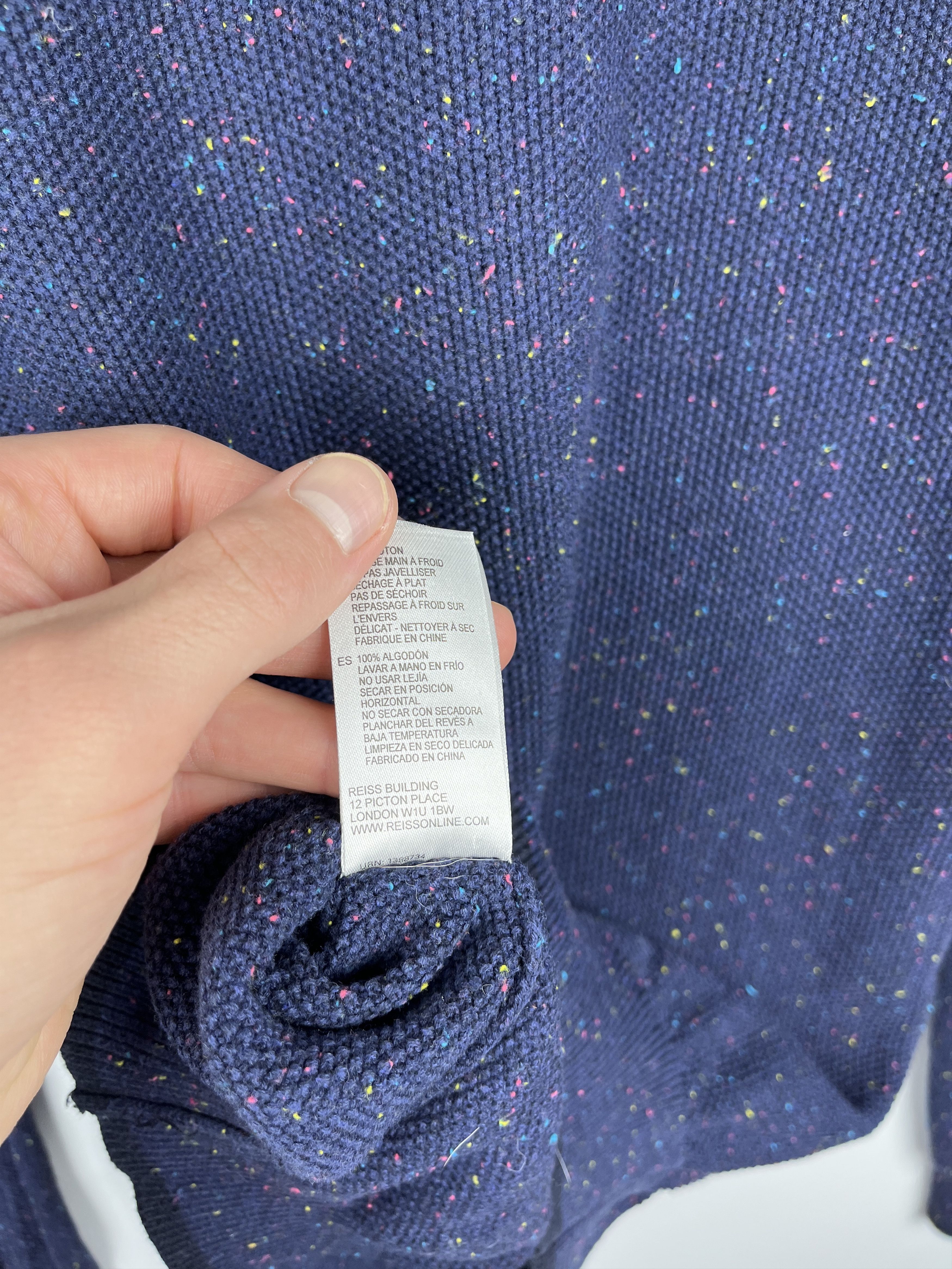 Reiss Reiss Cotton Textured Sweater Size US M / EU 48-50 / 2 - 14 Thumbnail