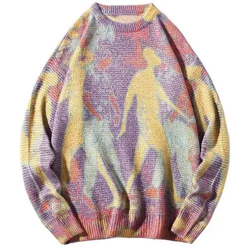 Hathaway Golf Spring Sweaters Harajuku Neon Color Size US L / EU 52-54 / 3 - 4 Thumbnail