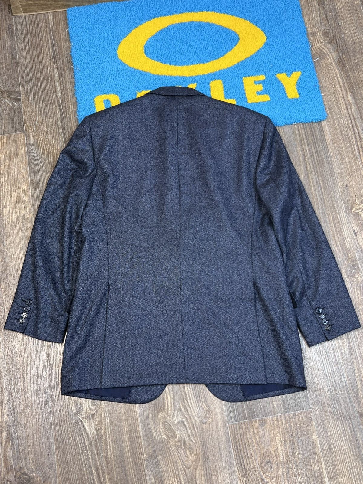 Brioni Brioni Parigi Two Buttons Blue Wool Blazer Jacket 52 Size 52S - 11 Thumbnail