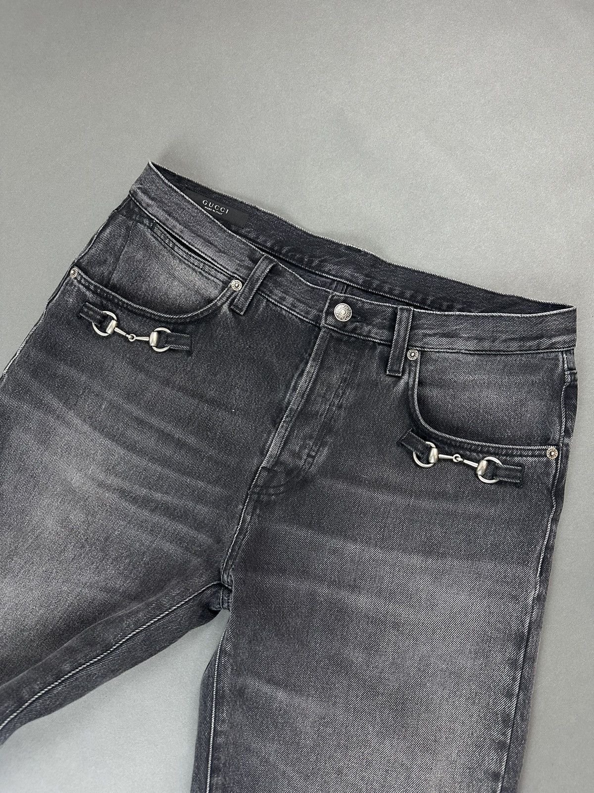 Gucci GUCCI DEMNA HORSEBIT JEANS Size US 34 / EU 50 - 2 Thumbnail