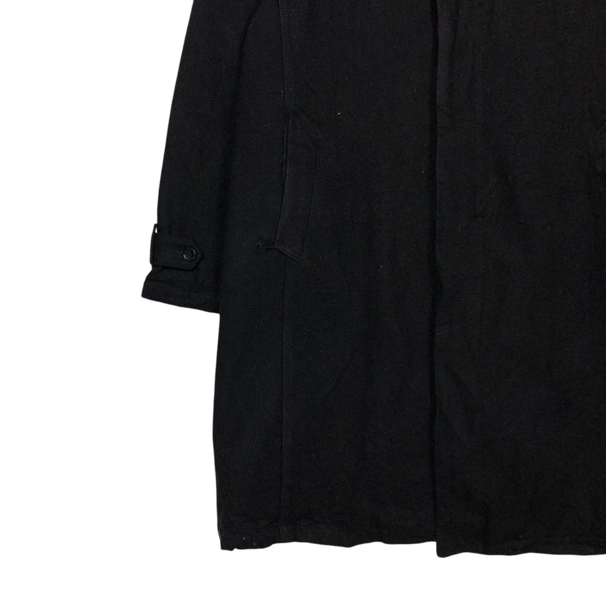 Japanese Brand 📌Vintage Wool Long Jacket D'Homme A Homme Rich Black Size US L / EU 52-54 / 3 - 6 Thumbnail