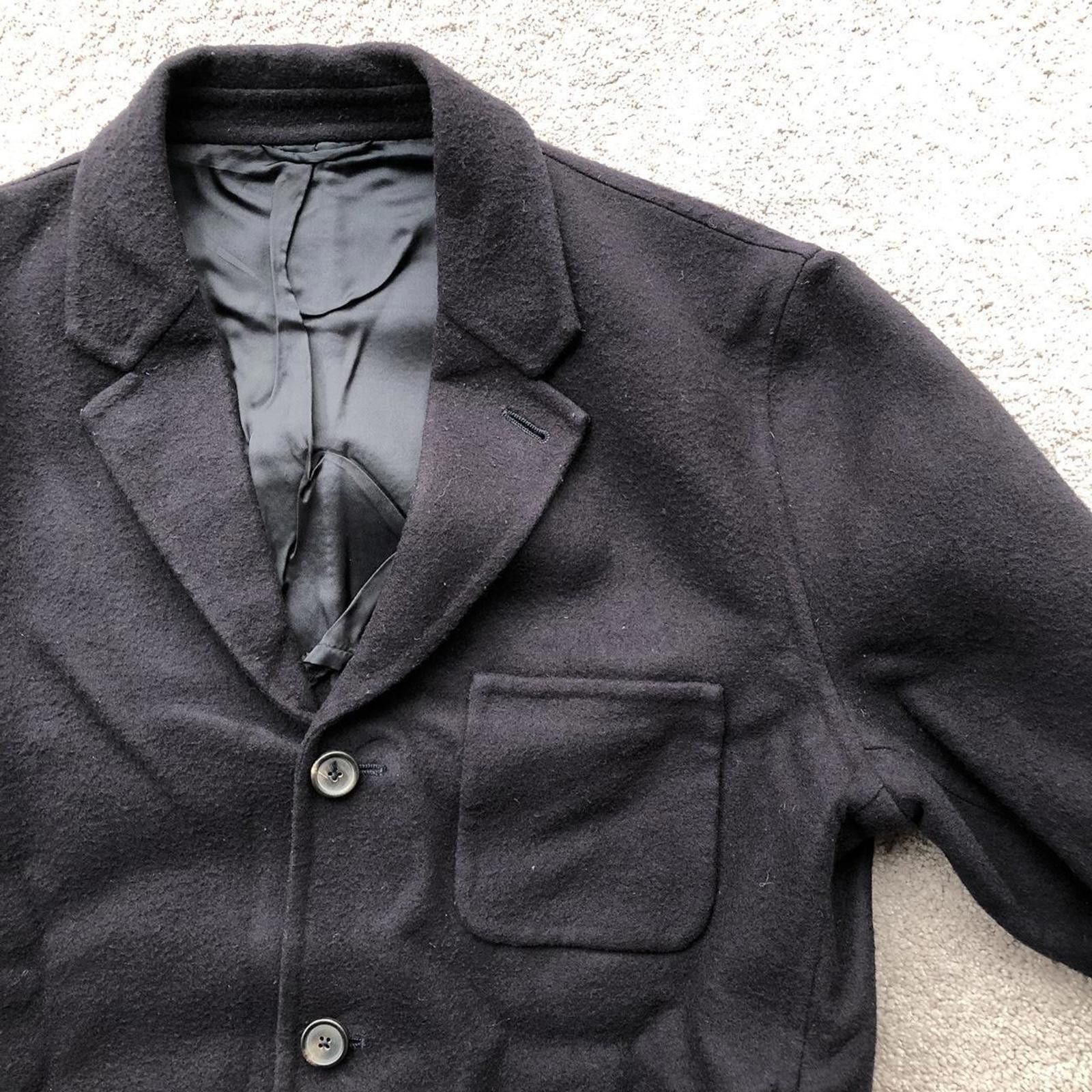 Jil Sander Jil Sander Wool Blazer Overcoat Jacket Size US M / EU 48-50 / 2 - 2 Thumbnail