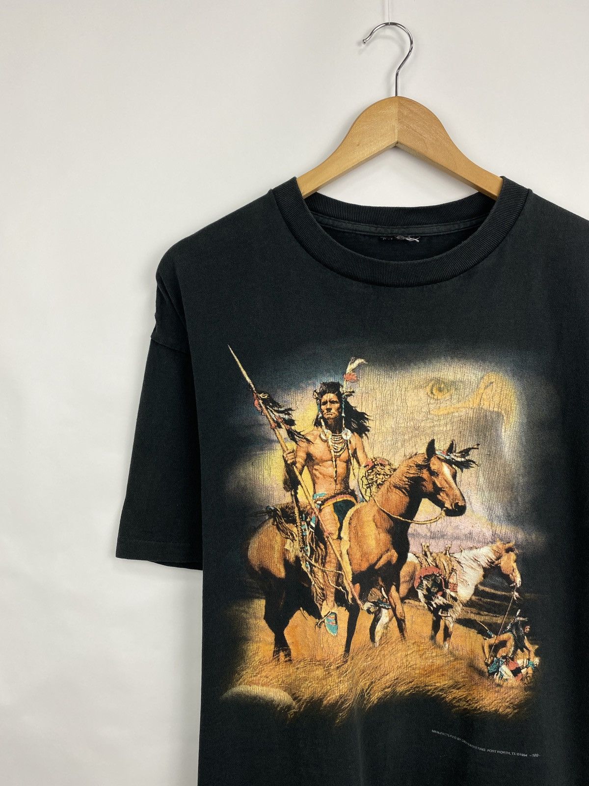 Native 🇺🇸 Vintage 1994 Navajo Indian people t-shirt rare retro hype Size US XL / EU 56 / 4 - 2 Thumbnail
