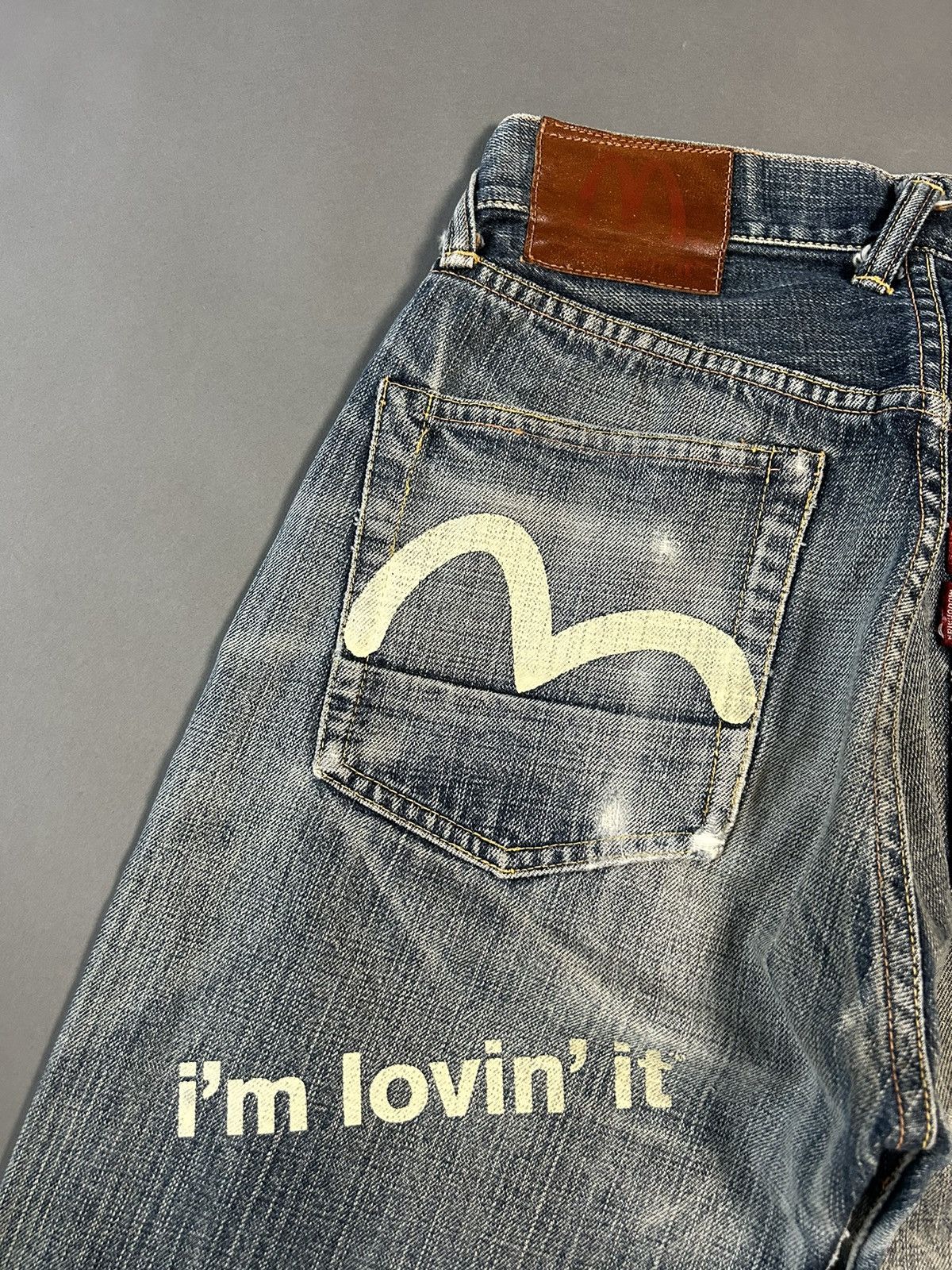 Evisu Evisu x McDonalds Denim Jeans I’m lovin it selvedge Size 28" / US 6 / IT 42 - 2 Thumbnail