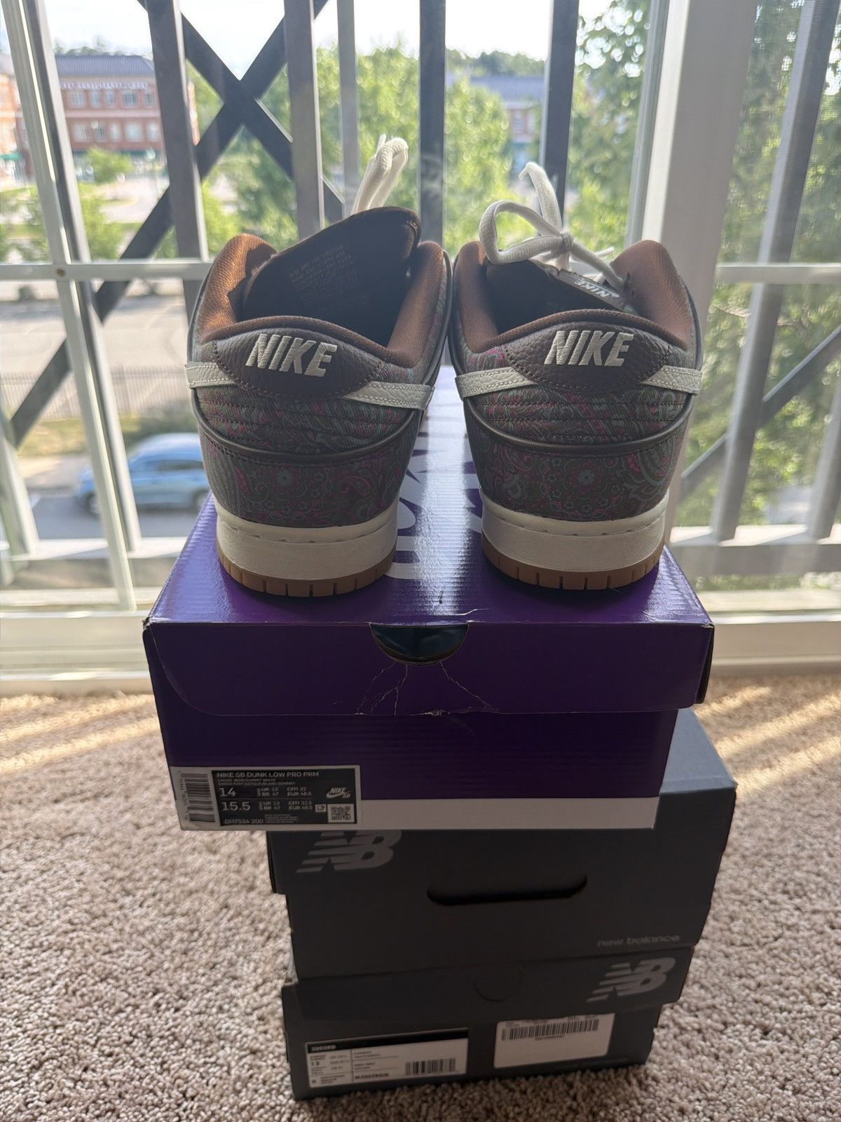 Nike Nike SB - Paisley Brown Multicolor Sz 14 Size US 14 / EU 47 - 3 Thumbnail