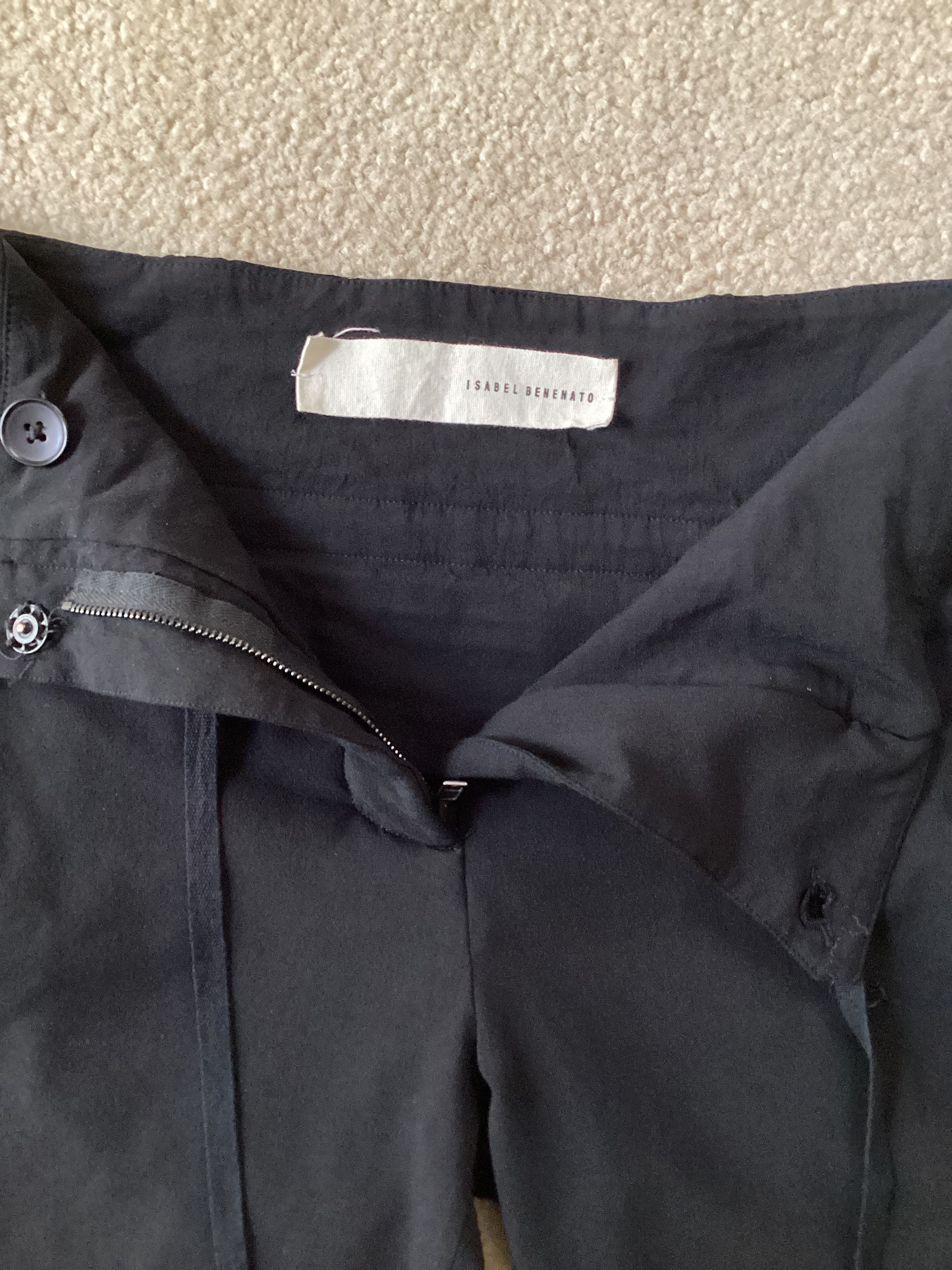 Isabel Benenato Isabel Benenato black pants Size 26" / US 2 / IT 38 - 3 Thumbnail