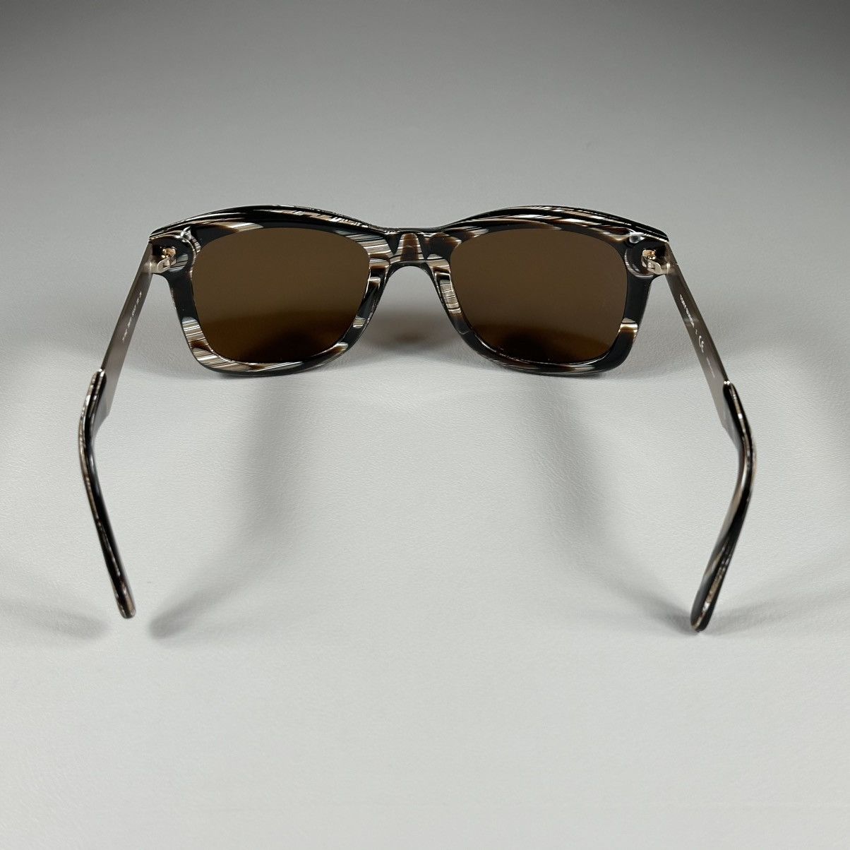 Tory Burch Tory Burch TY 7042 Black Brown Gradient Square Sunglasses Size ONE SIZE - 4 Thumbnail