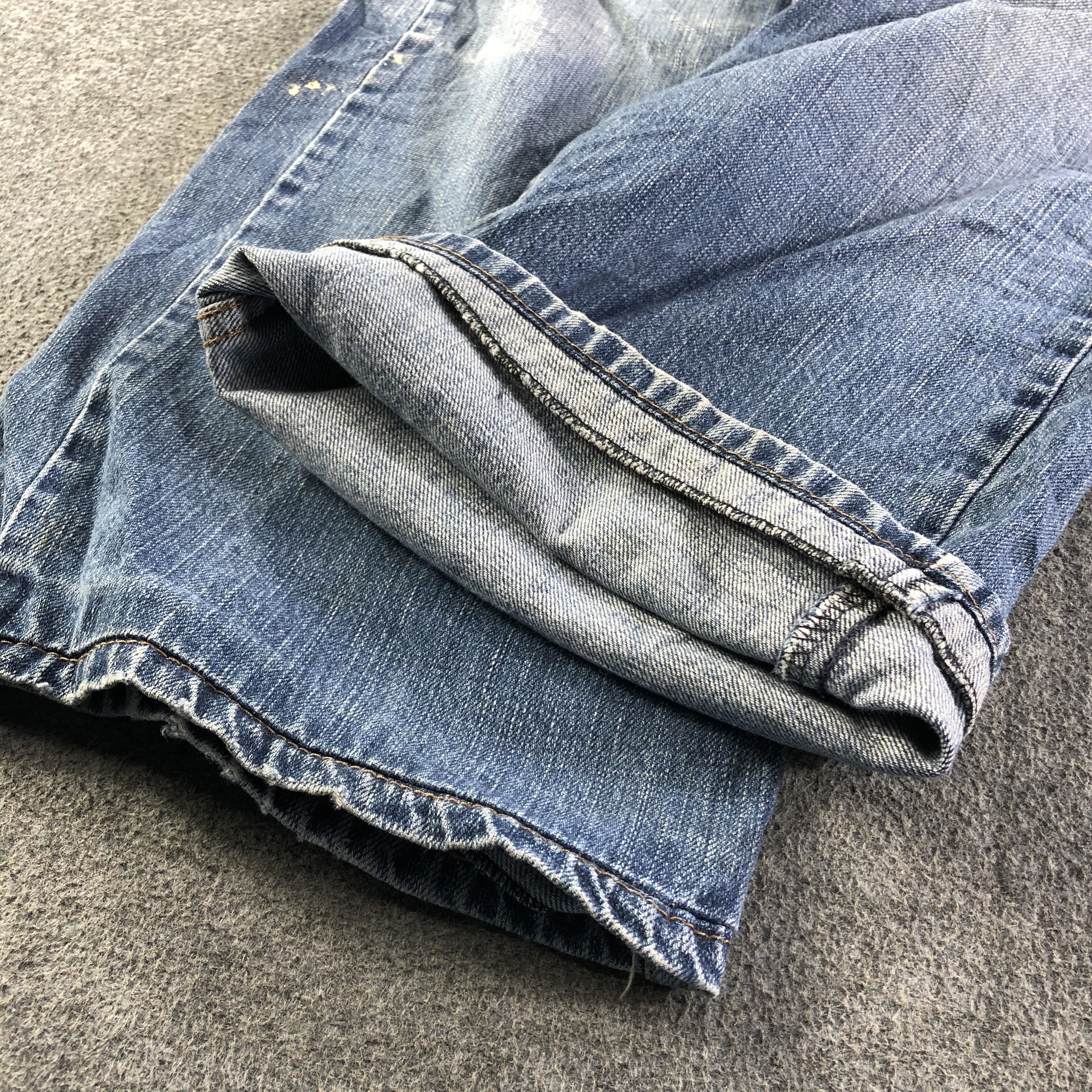 Levi's Vintage Blue Wash Levis 569 Jeans-J4107 Size US 43 - 6 Thumbnail
