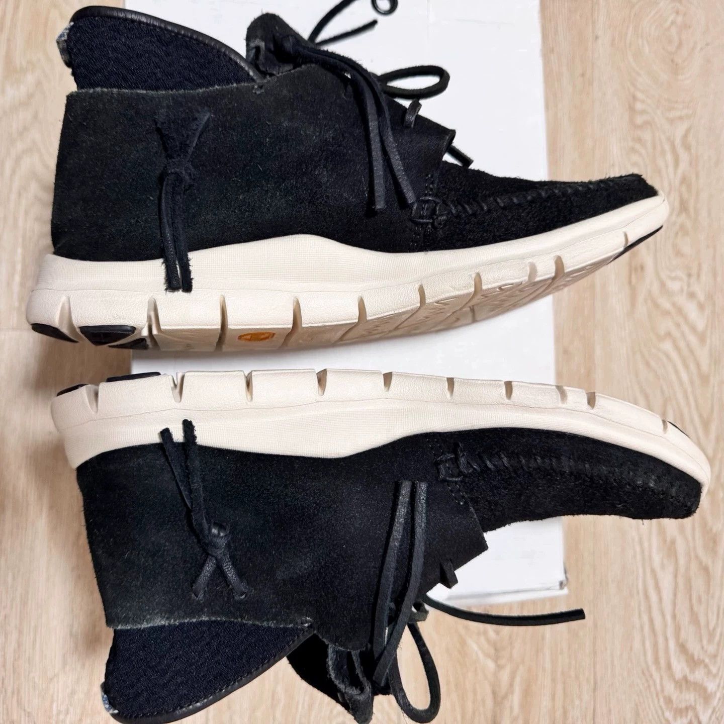 Visvim visvim 20ss moc folk hi-top suede boot black 9.5 2w Size US 9.5 / EU 42-43 - 2 Thumbnail
