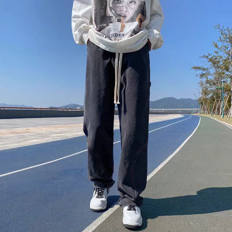Japanese Brand Misaki x Misa Khaki high street vintage baggy jeans Size US 30 / EU 46 - 2 Thumbnail