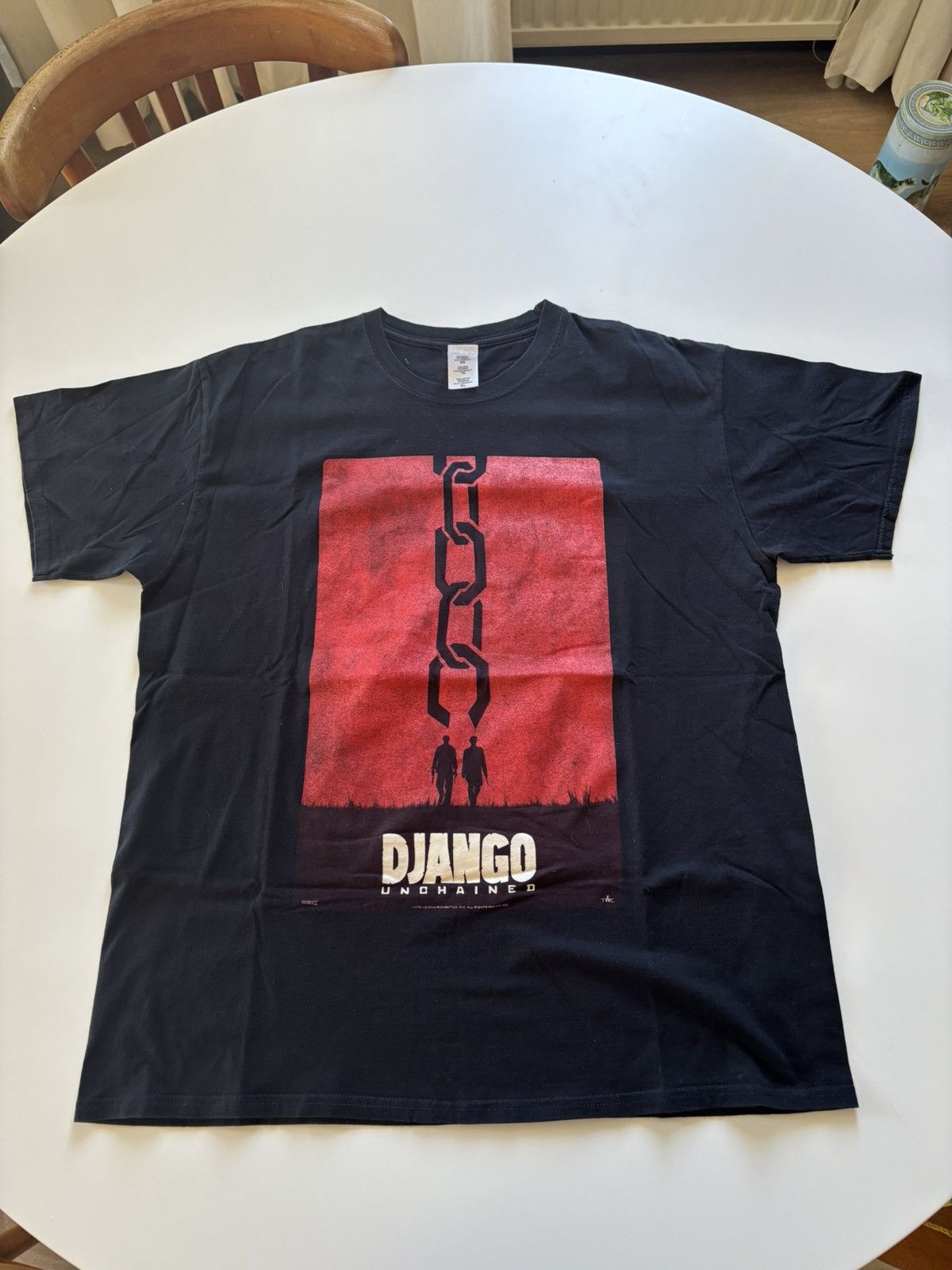 Vintage Django Unchained movie promo tee XL Size US XL / EU 56 / 4 - 1 Thumbnail
