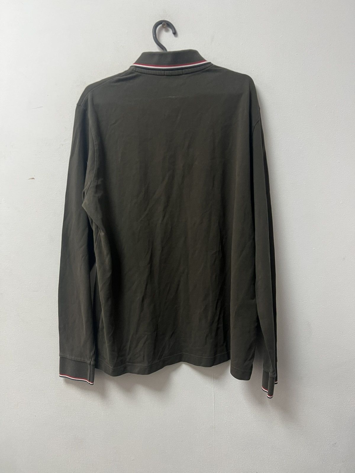 Moncler Moncler Longsleeve Shirt Green Luxury Size XXL XL Size US XXL / EU 58 / 5 - 16 Thumbnail