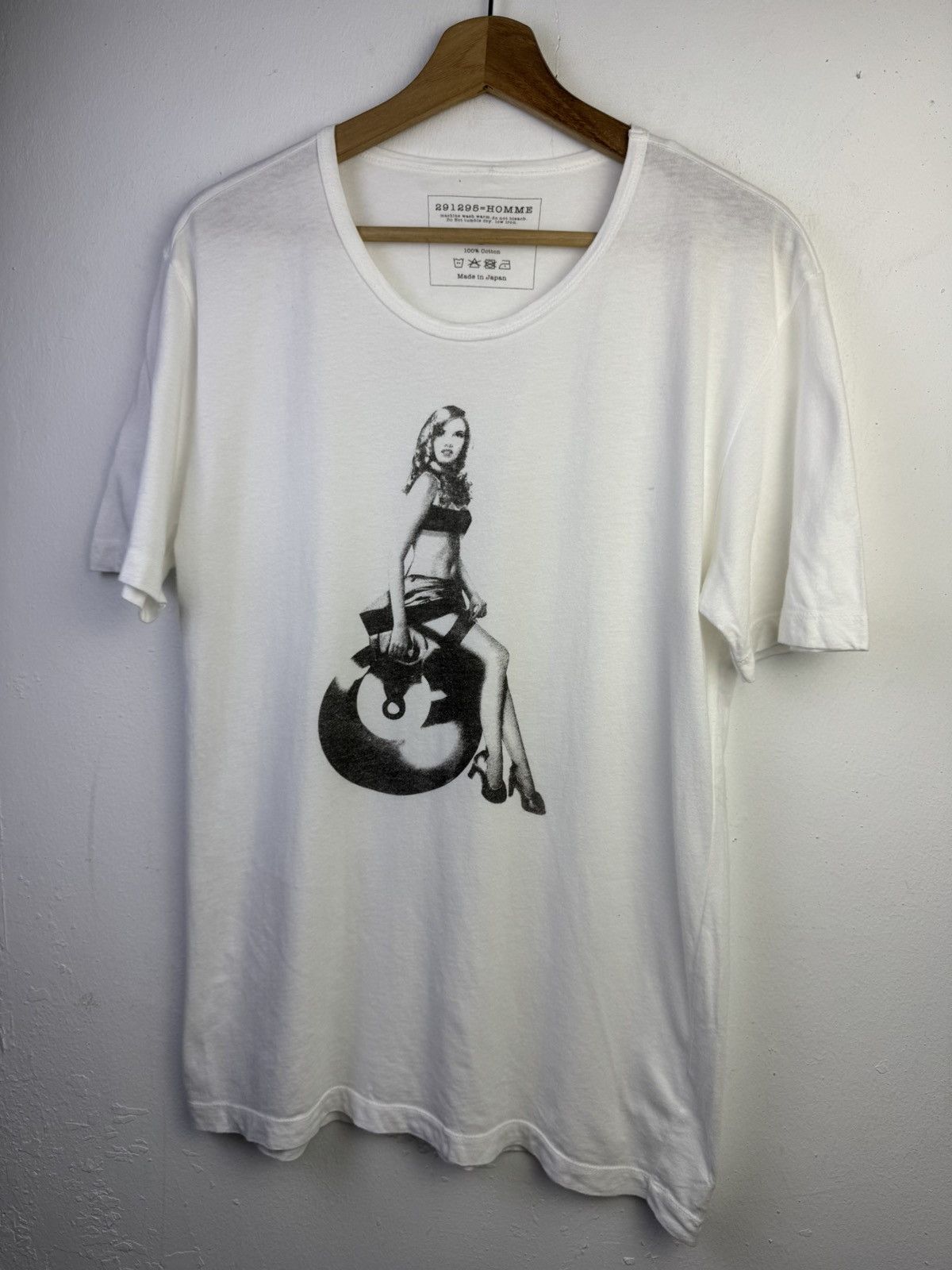 291295=Homme 291295=Home Kate Moss Tshirt Size US M / EU 48-50 / 2 - 3 Thumbnail