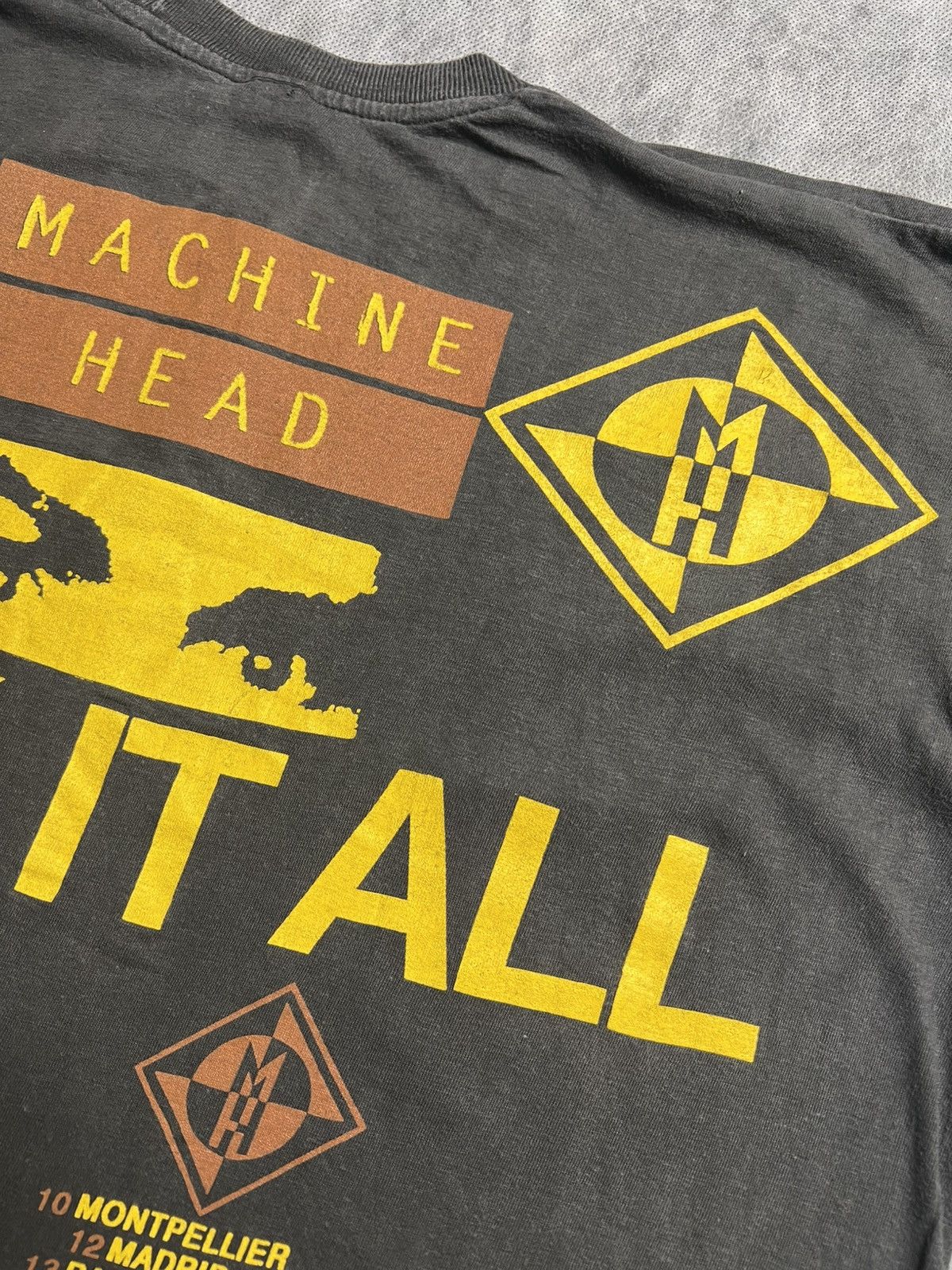 Band Tees Vintage 90s Machine Head Band Metal T-Shirt Size US L / EU 52-54 / 3 - 14 Thumbnail