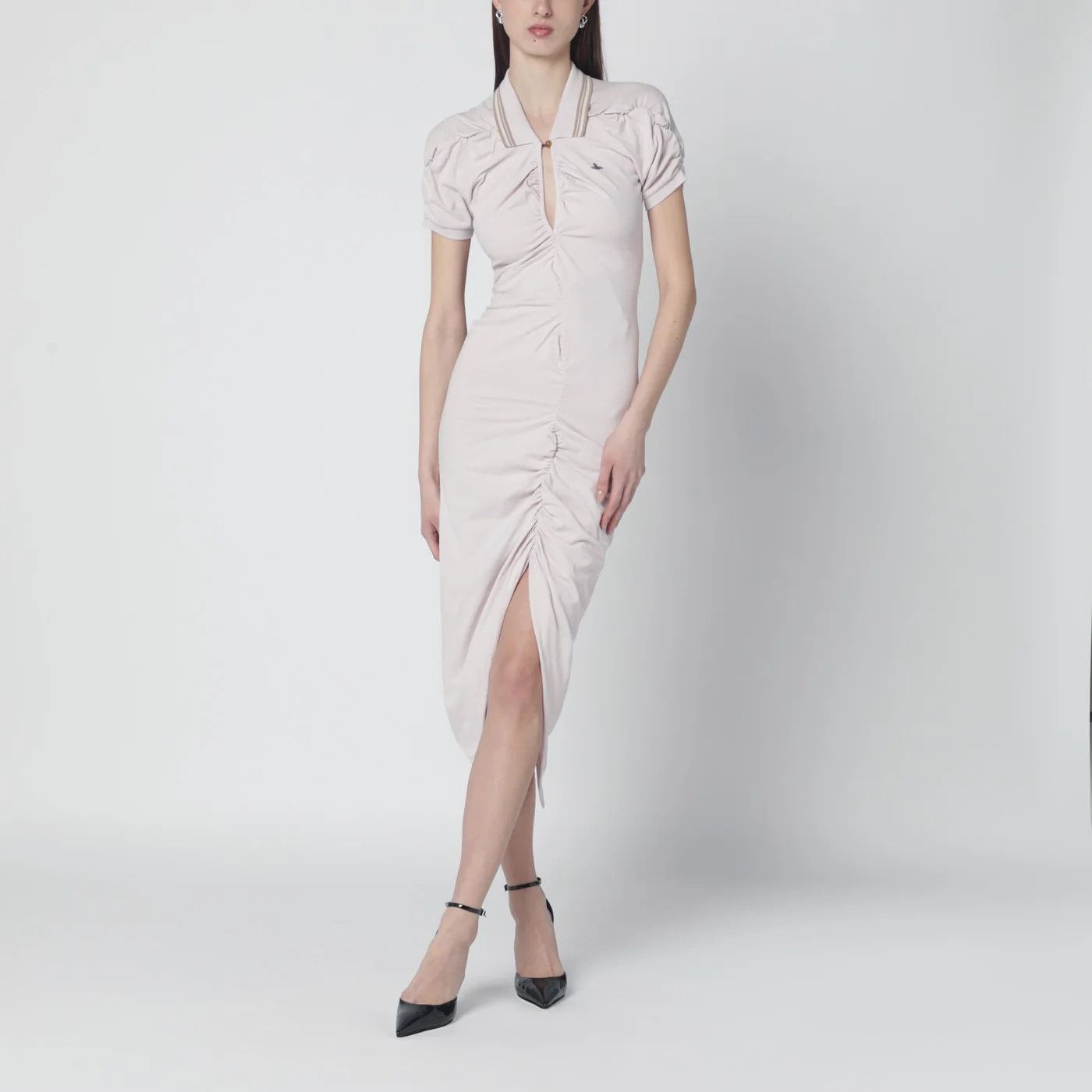 Vivienne Westwood o1d2blof0526 Pulling Dress in Light Purple Size M / US 6-8 / IT 42-44 - 2 Thumbnail