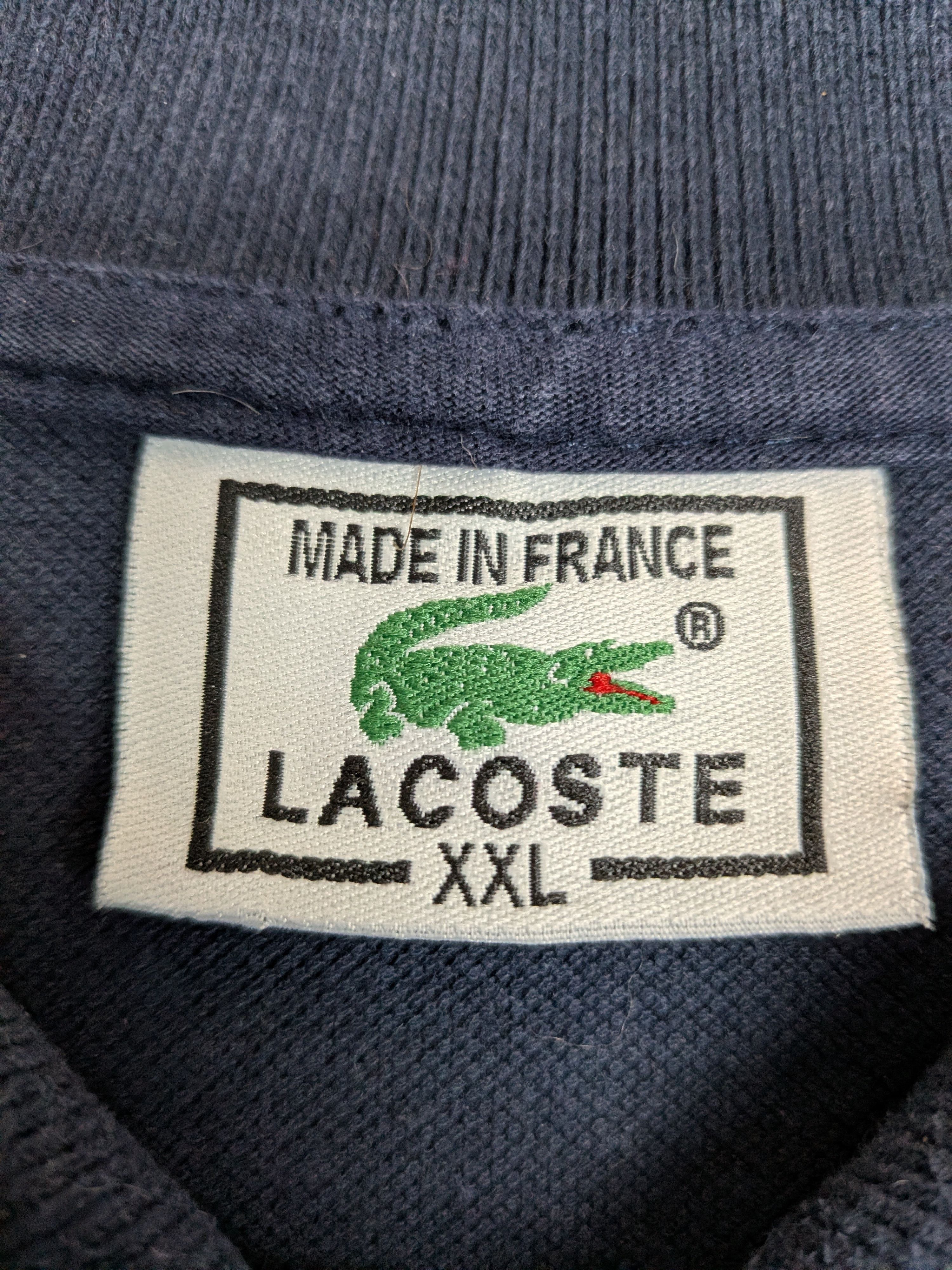 Lacoste Lacoste Vintage Made in France Rugby Shirt Jumper Size XXL Size US XXL / EU 58 / 5 - 8 Thumbnail