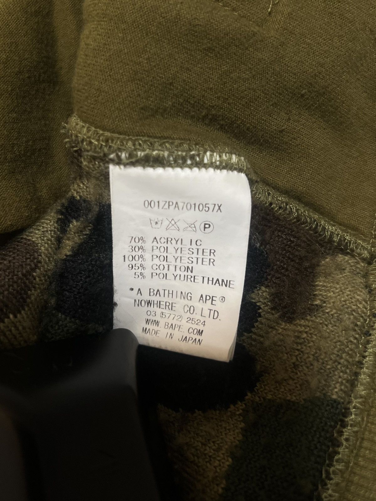 Bape BAPE Fleece jacket Size US XL / EU 56 / 4 - 5 Thumbnail