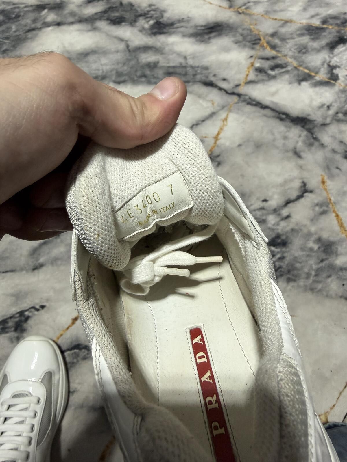 Prada Prada Americas Cup Triple White - Sz8US Size US 8 / EU 41 - 7 Thumbnail