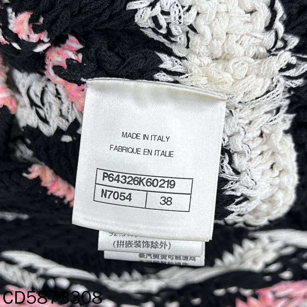 Chanel Chanel Roof Series Color Block Striped Knit Jacket Women 38 Size S / US 4 / IT 40 - 4 Thumbnail