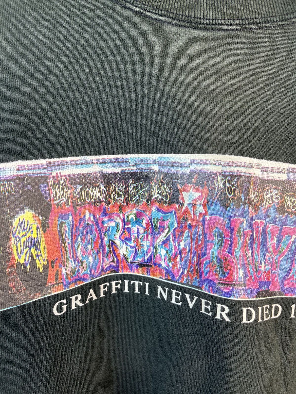 Band Tees × Haze × Recon 1995 LORDZOFBKLYN GRAFFITI SUN FADED CREWNECK Size US XL / EU 56 / 4 - 13 Thumbnail