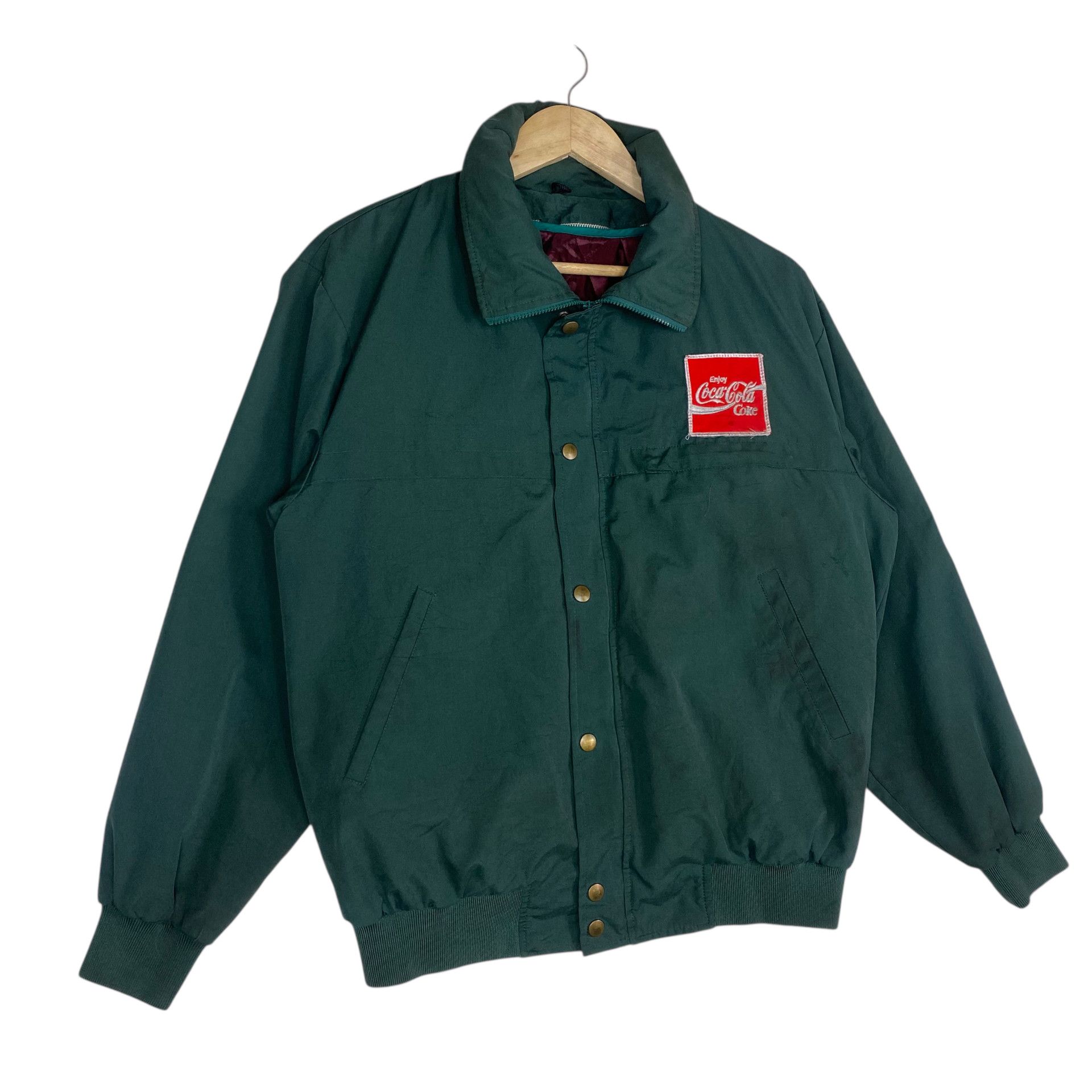 Coca Cola 💥80s COKE JAPANESE WORKER JACKET Size US M / EU 48-50 / 2 - 3 Thumbnail