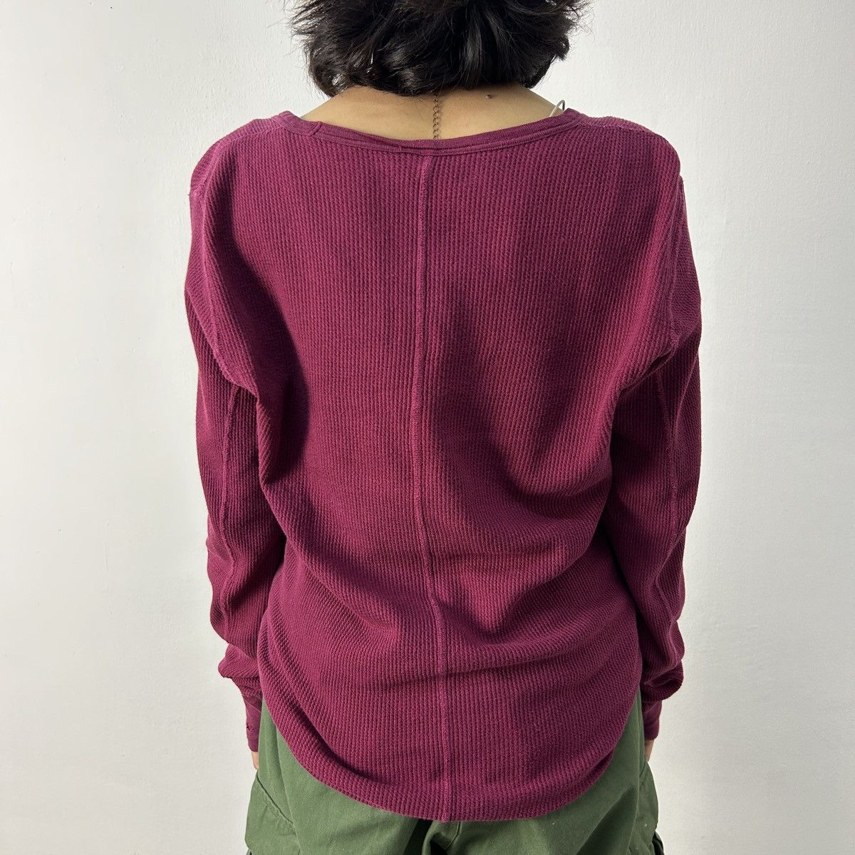 Attachment × Japanese Brand × Kazuyuki Kumagai Attachment Kazuyuki Kumagai Attachment - Waffle Top Size M / US 6-8 / IT 42-44 - 3 Thumbnail