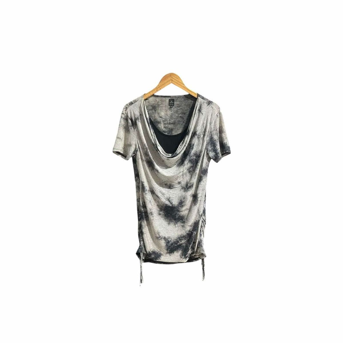 If Six Was Nine × Japanese Brand × semanticdesign 🔥Sixk Y2K Semantic Design Double Layer Bondage Shirt Goth Size US M / EU 48-50 / 2 - 1 Thumbnail