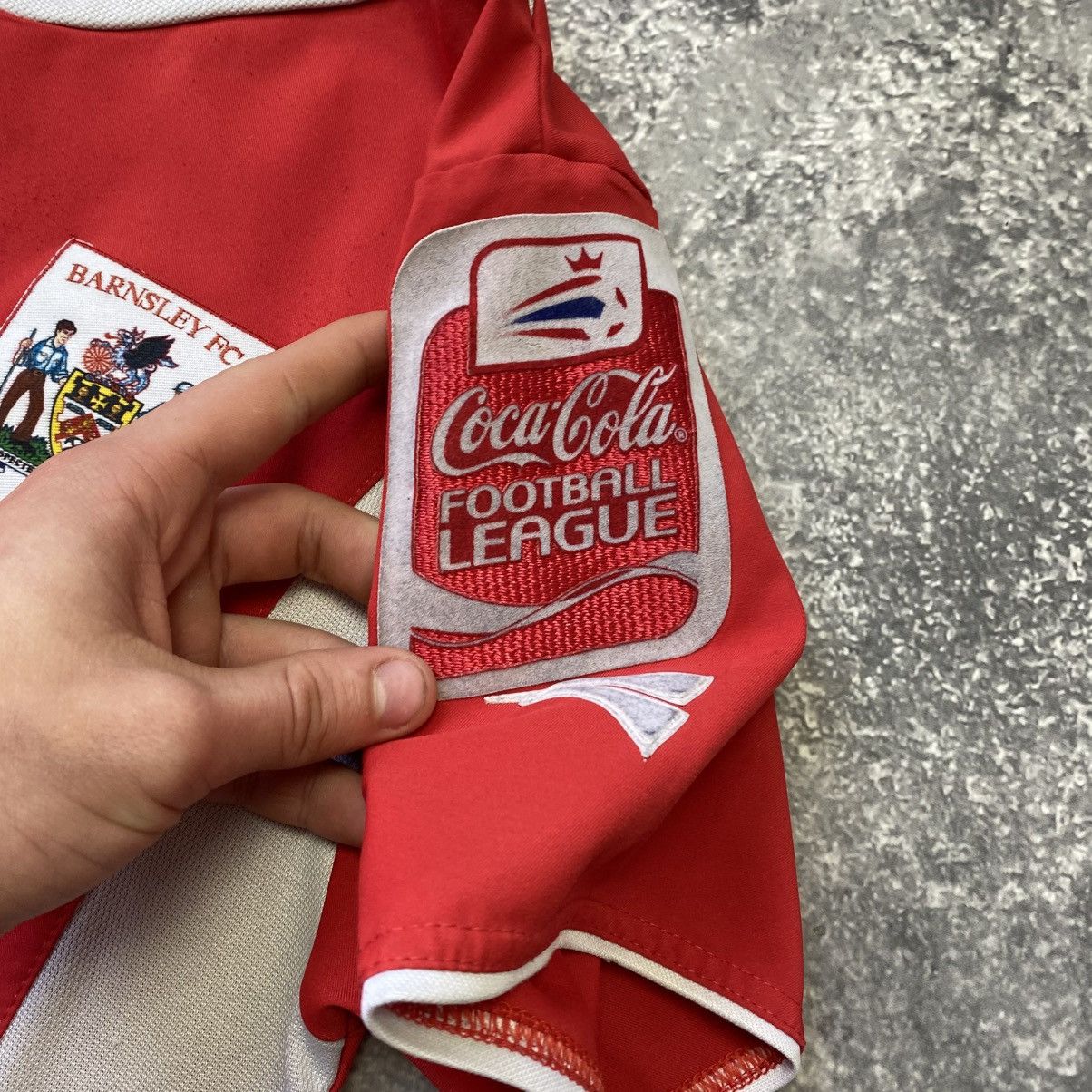 Vintage Vintage Jako Barnsley 1990’s Coca Cola soccer jersey Size US XS / EU 42 / 0 - 5 Thumbnail