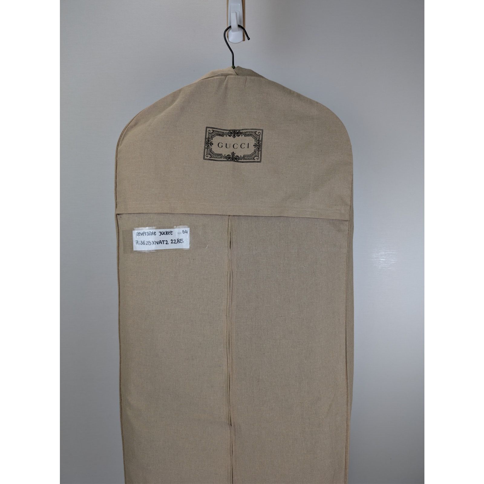 Gucci o1rshd1 Reversible Soft Calf Jacket in Dark Brown/Mix Size US L / EU 52-54 / 3 - 22 Thumbnail