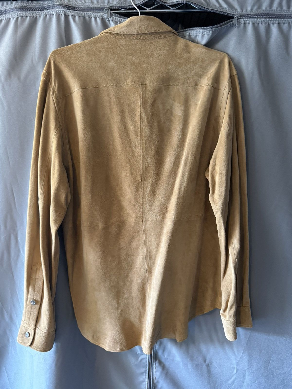 Polo Ralph Lauren polo leather shirt sz L Size US L / EU 52-54 / 3 - 8 Thumbnail