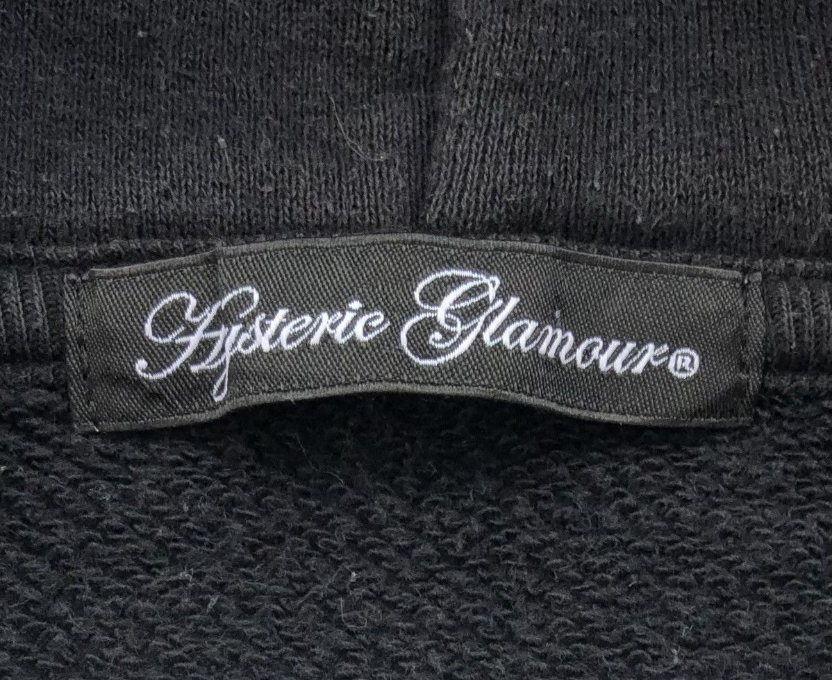Hysteric Glamour Hysteric Glamour black hoodie the "Thrills And Delights" Size S / US 4 / IT 40 - 10 Thumbnail