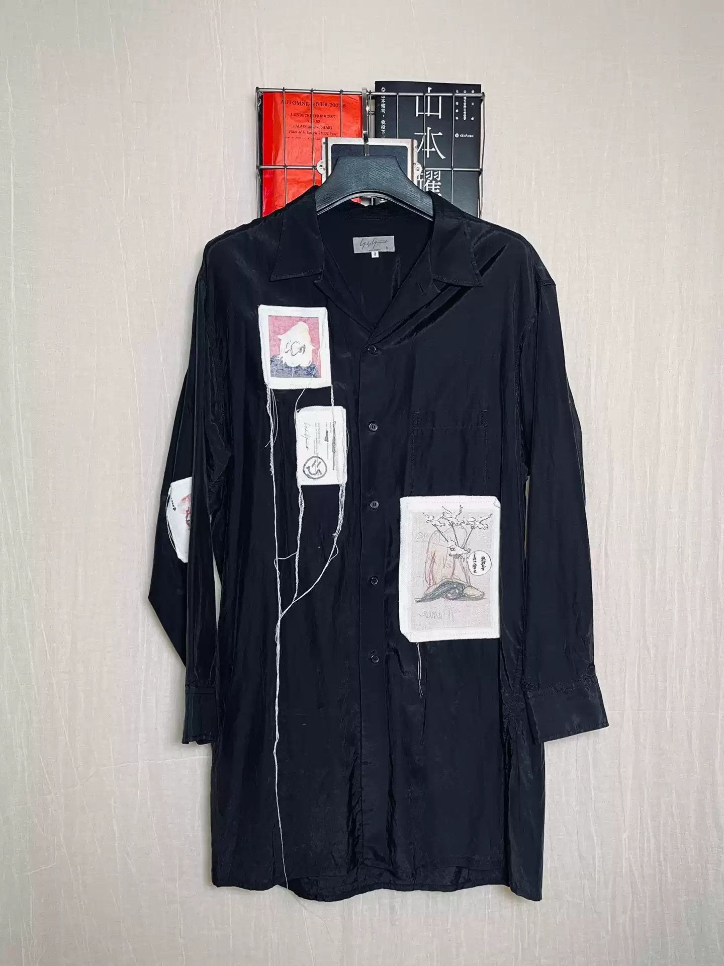 Yohji Yamamoto Yohji Yamamoto 19ss Patched Coat-2505 Size US L / EU 52-54 / 3 - 1 Thumbnail