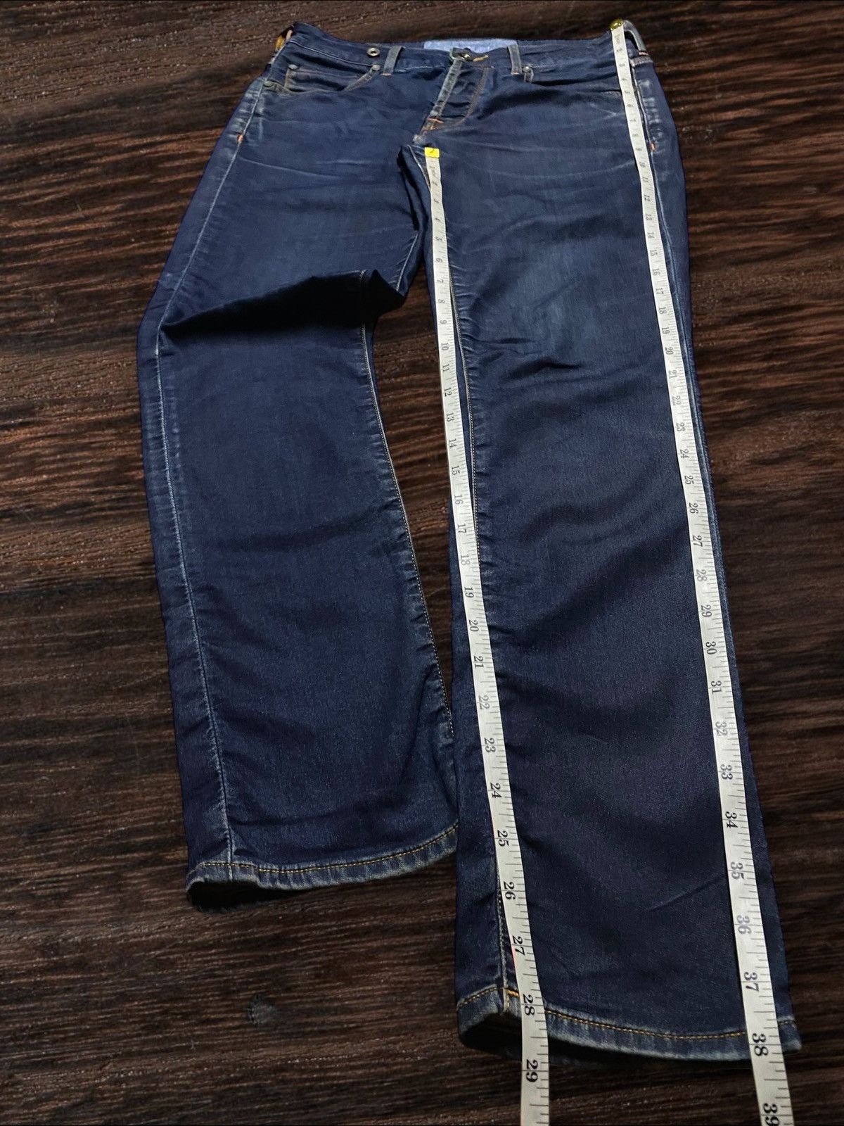 Vintage Jacob Cohen Blue Wash Distressed Slim Fits Jeans