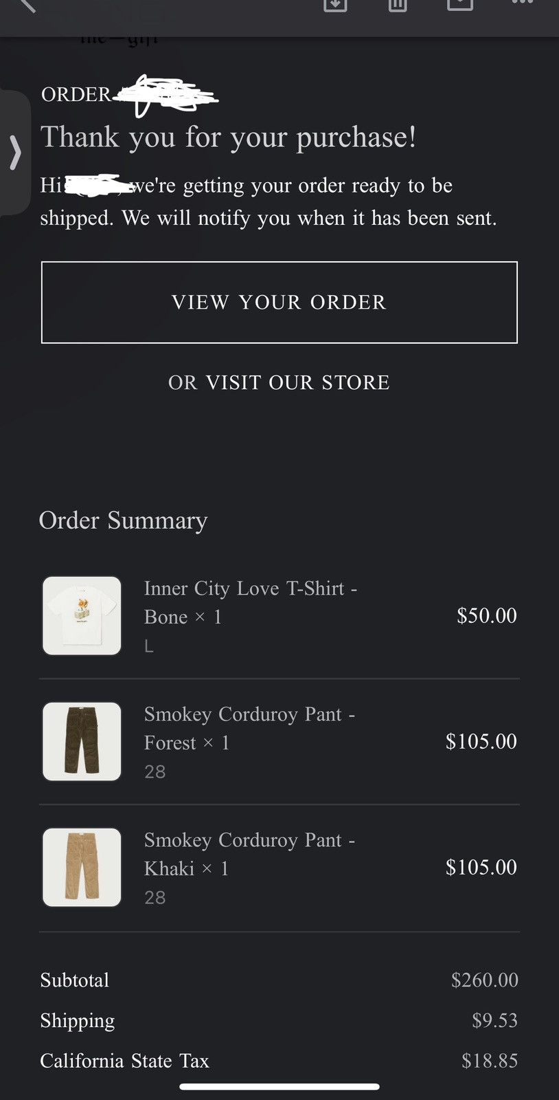 Honor the Gift Smokey Corduroy Pant - Forest Size US 28 / EU 44 - 2 Thumbnail