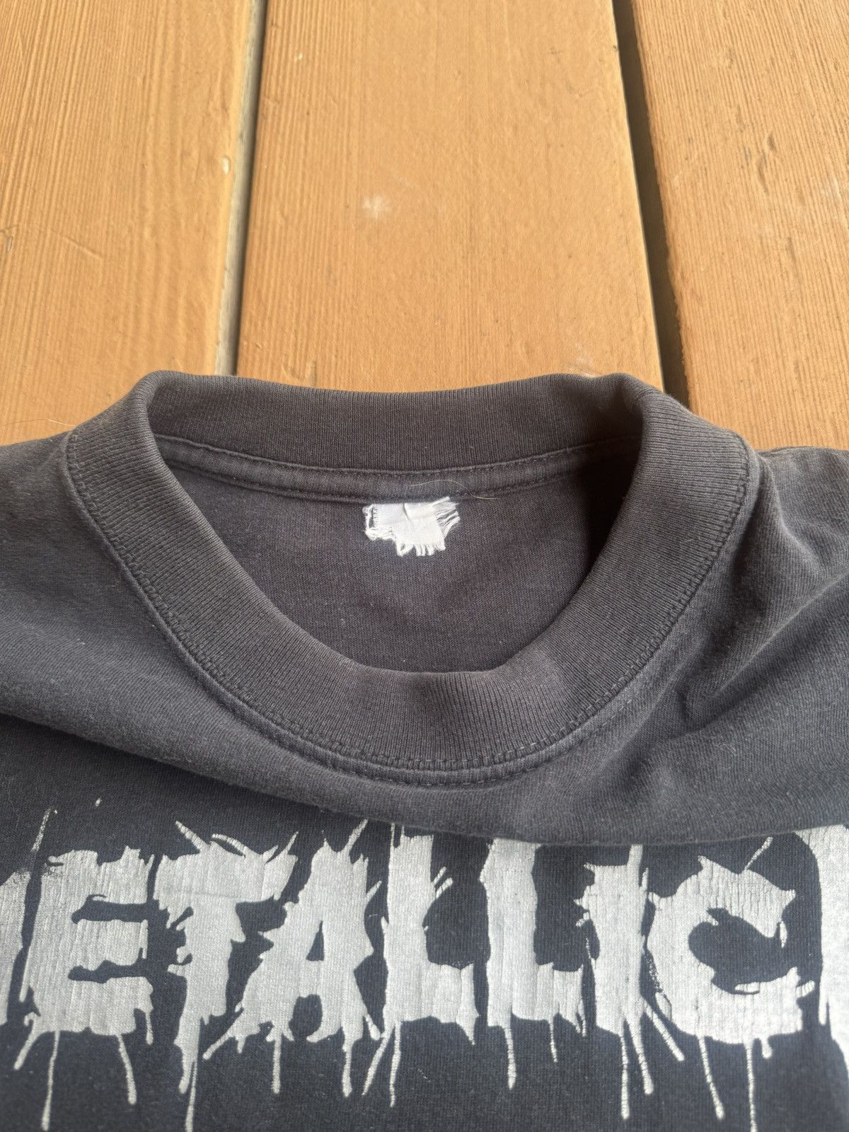 Vintage 1980 Metallica Pushead ZORLAC Skateboards Collaboration Tee. Size US XL / EU 56 / 4 - 4 Thumbnail