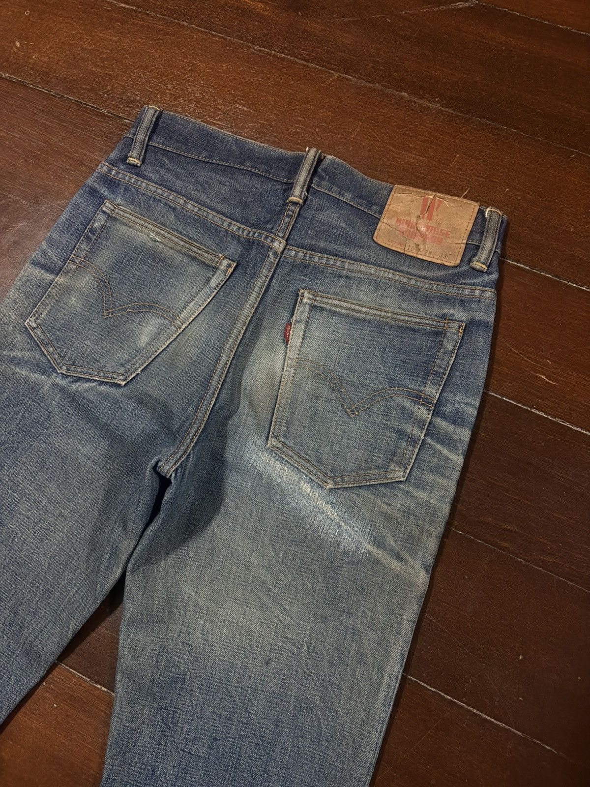 Warehouse Rare vintage Warehouse 107 nice feded rework distressed Size US 29 - 14 Thumbnail